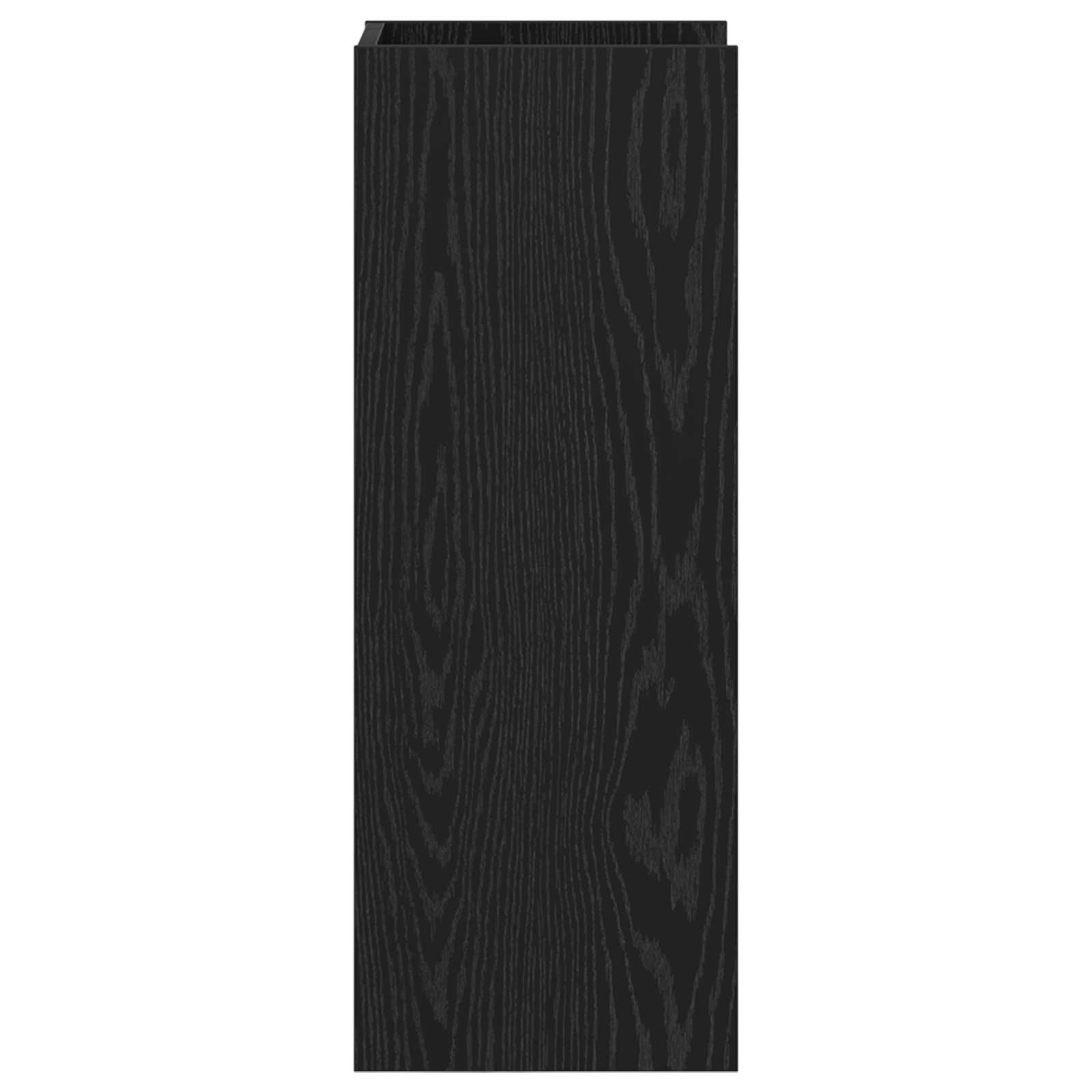 Növényállvány 2 pcs fekete tölgy 30 x 30 x 80 cm mérnöki fa