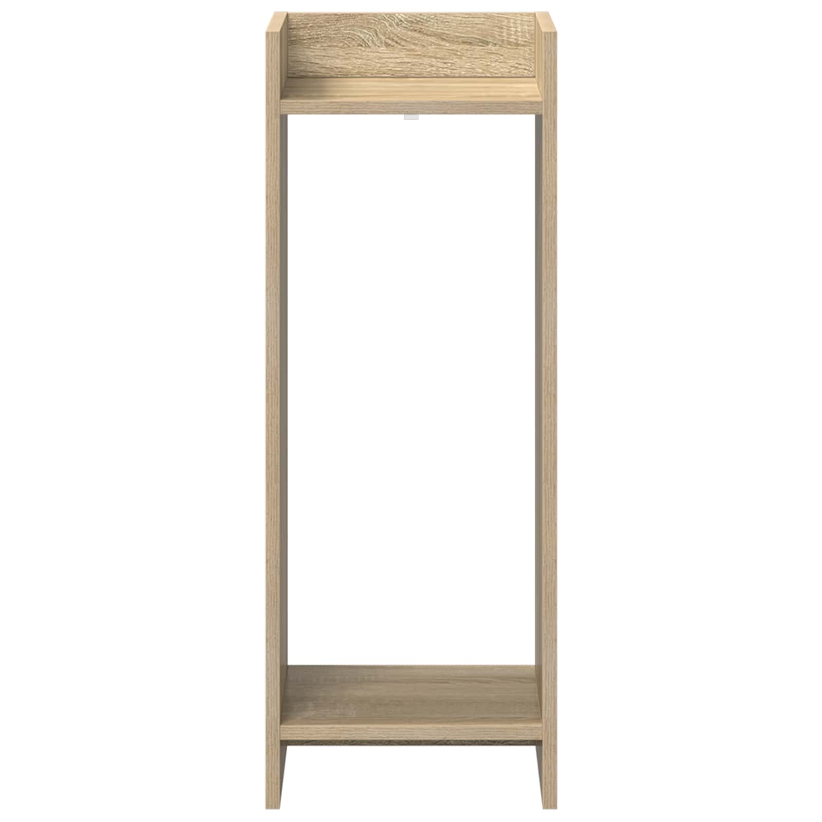 Növényállvány 2 pcs sonoma tölgy 30 x 30 x 80 cm mérnöki fa
