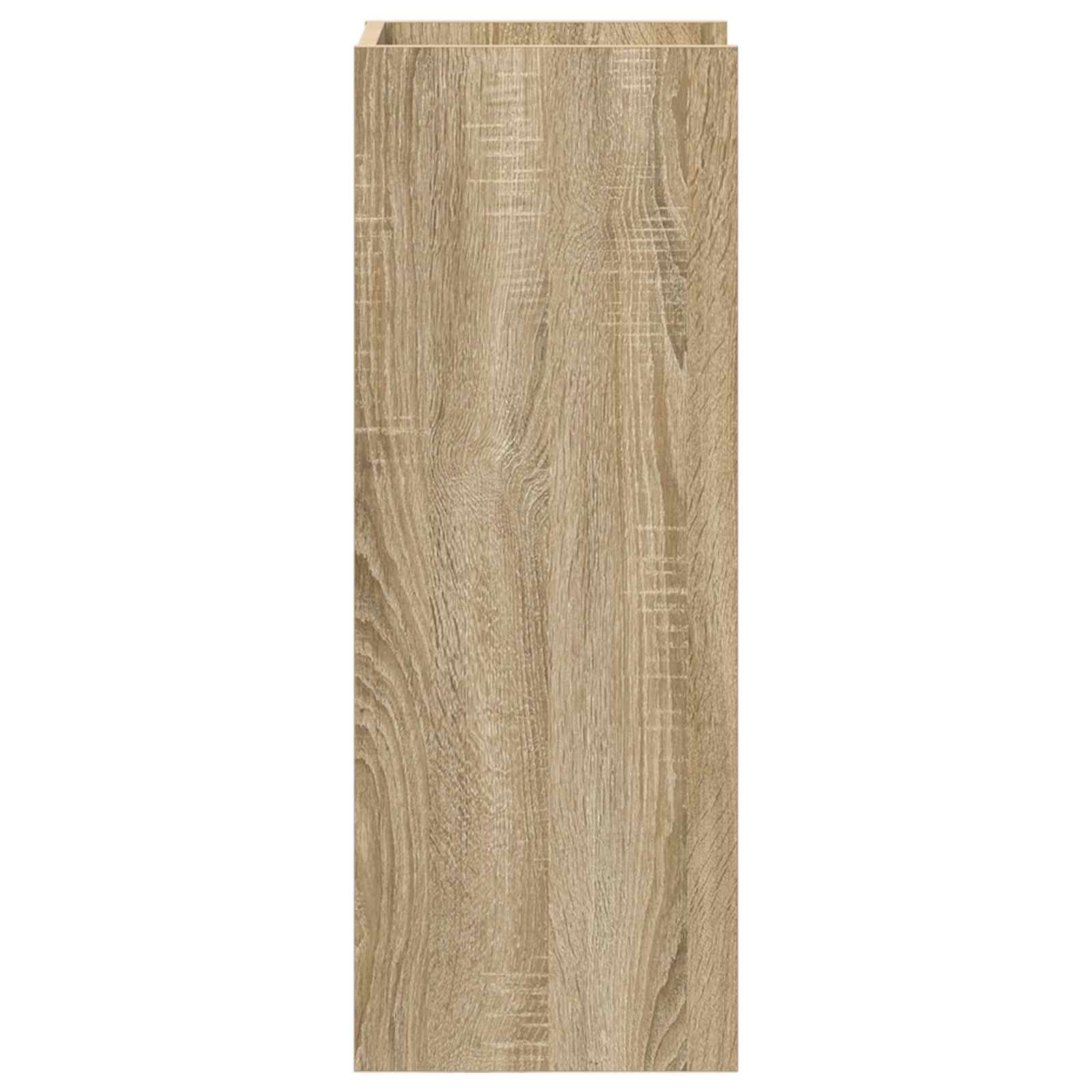 Növényállvány 2 pcs sonoma tölgy 30 x 30 x 80 cm mérnöki fa