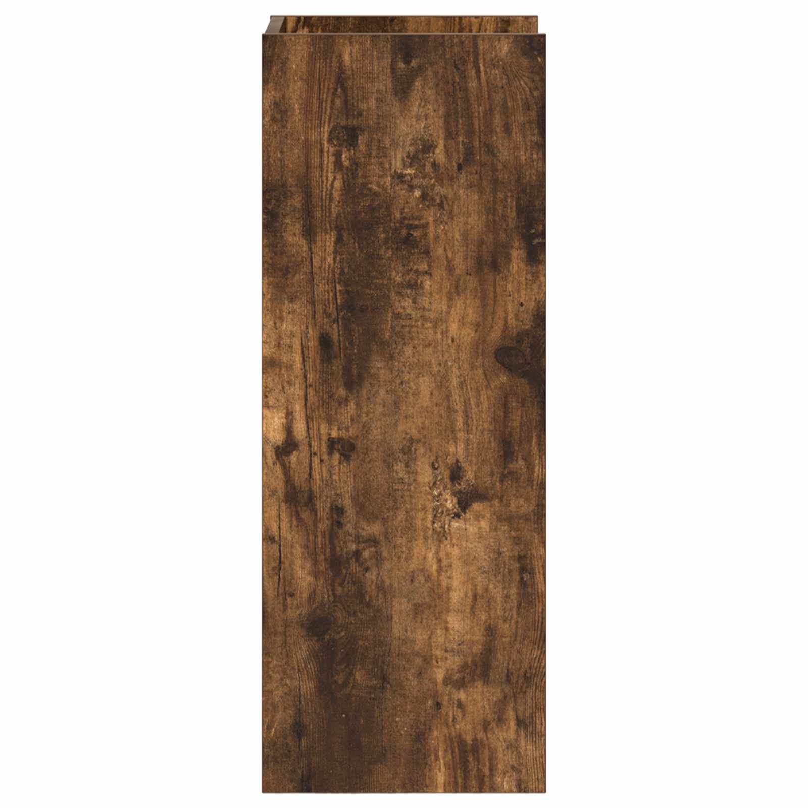 Növényállvány 2 pcs füstölt tölgy 30 x 30 x 80 cm mérnöki fa