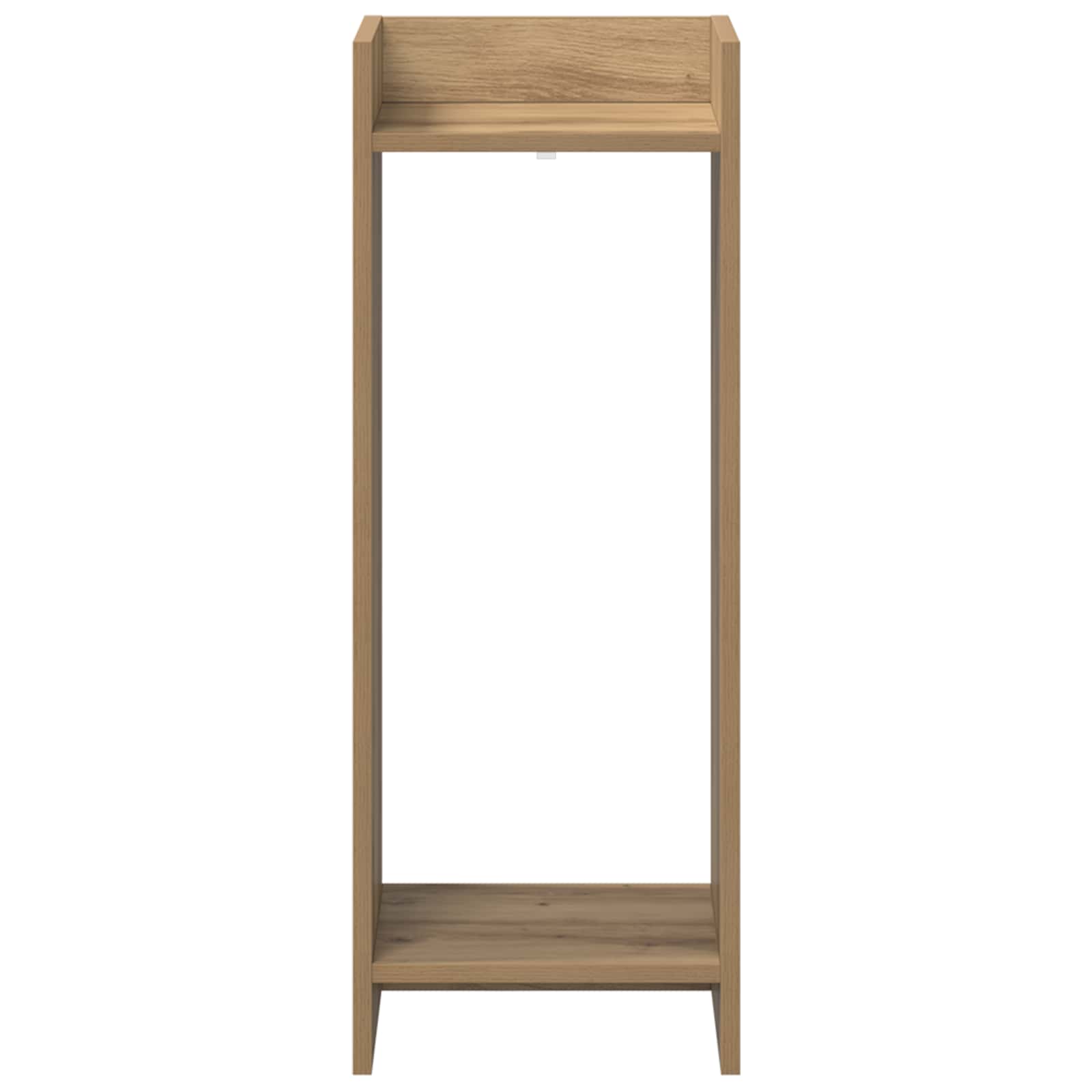 Növényállvány 2 pcs kézműves tölgy 30 x 30 x 80 cm mérnöki fa