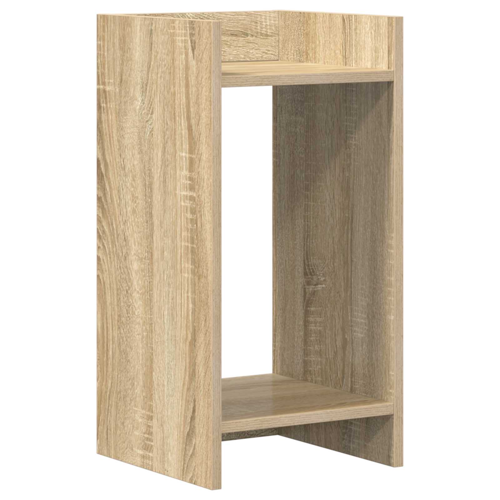 Növényállvány 2 pcs sonoma tölgy 30 x 30 x 60 cm mérnöki fa