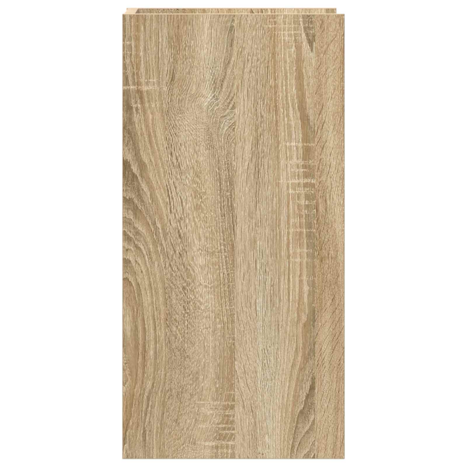 Növényállvány 2 pcs sonoma tölgy 30 x 30 x 60 cm mérnöki fa