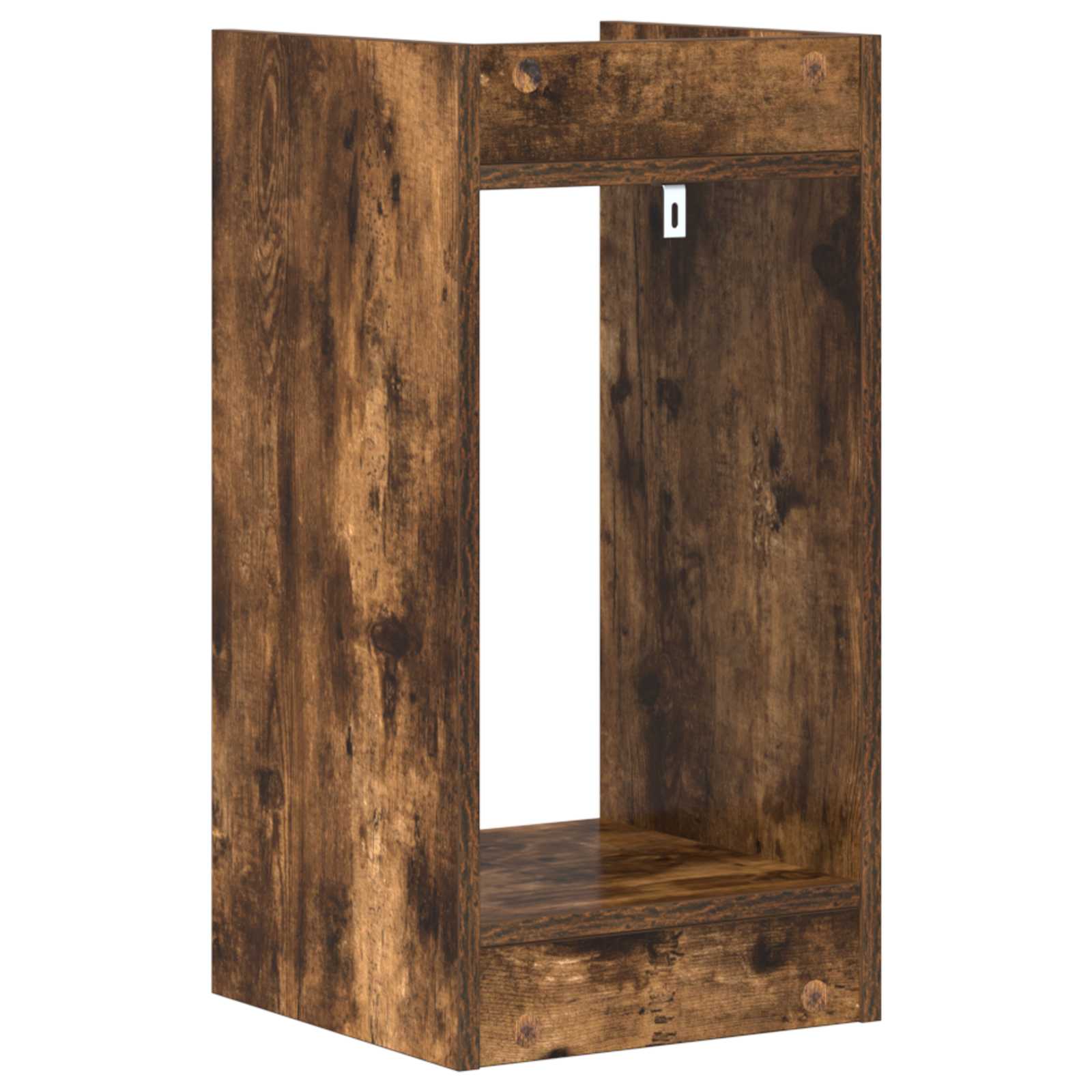 Növényállvány 2 pcs füstölt tölgy 30 x 30 x 60 cm mérnöki fa