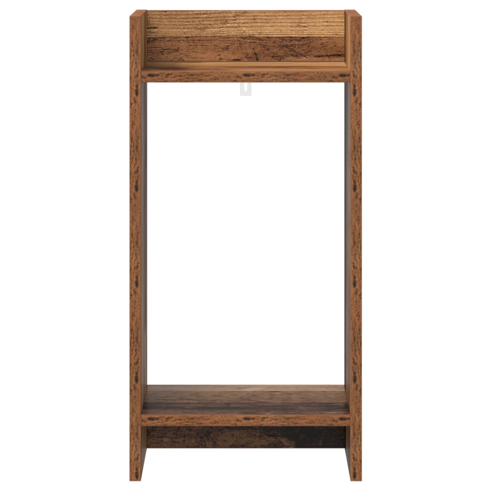 Növényállvány polcokkal öreg fa 30 x 30 x 60 cm mérnöki fa