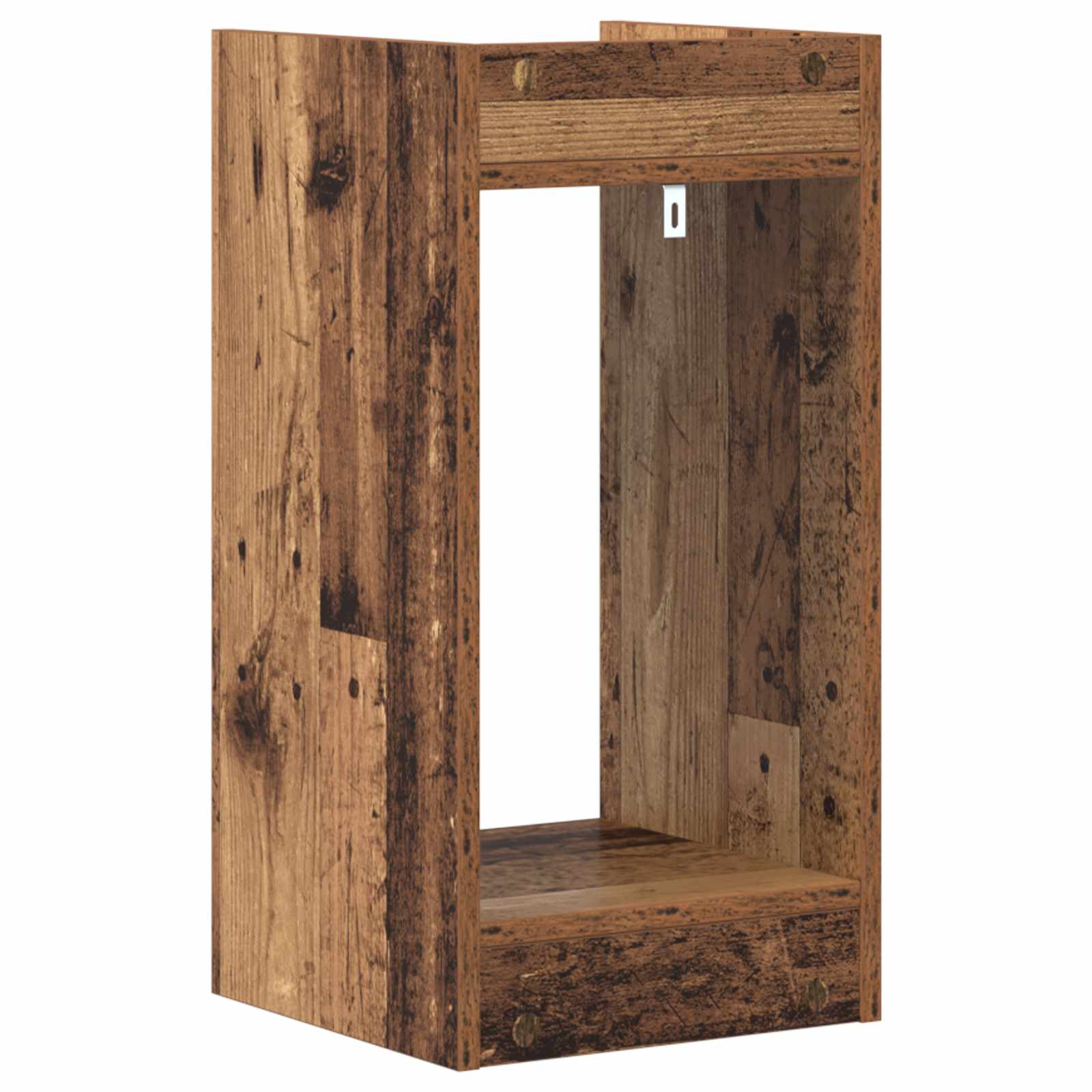Növényállvány 2 pcs öreg fa 30 x 30 x 60 cm mérnöki fa
