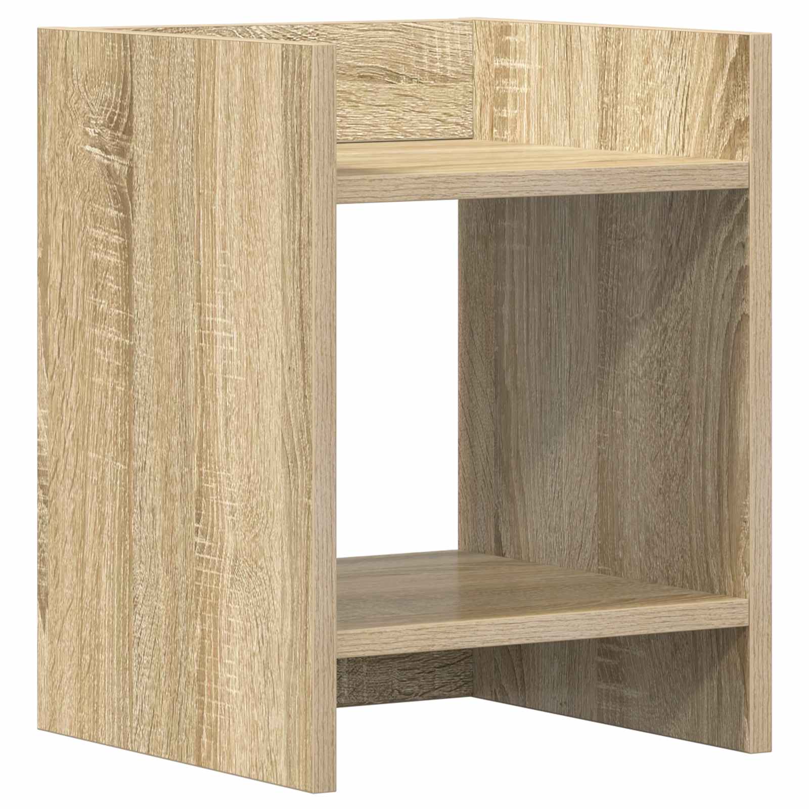 Növényállvány 2 pcs sonoma tölgy 30 x 30 x 40 cm mérnöki fa