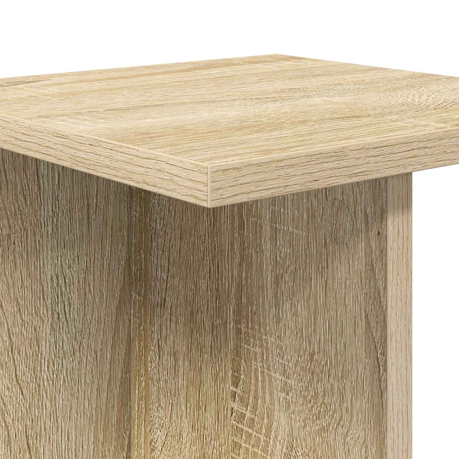 Növényállvány 2 pcs sonoma tölgy 25 x 25,5 x 100,5 cm