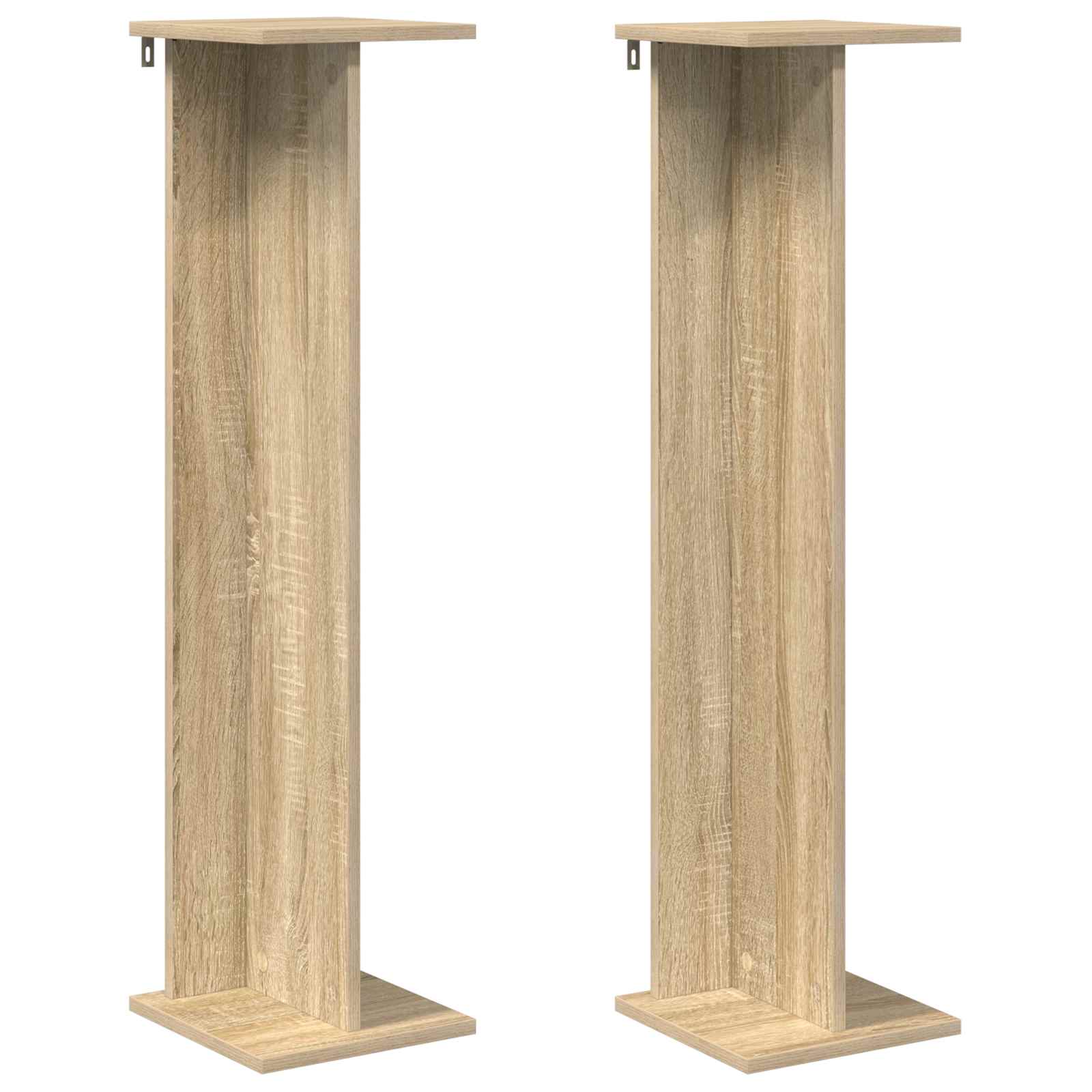 Növényállvány 2 pcs sonoma tölgy 25 x 25,5 x 100,5 cm