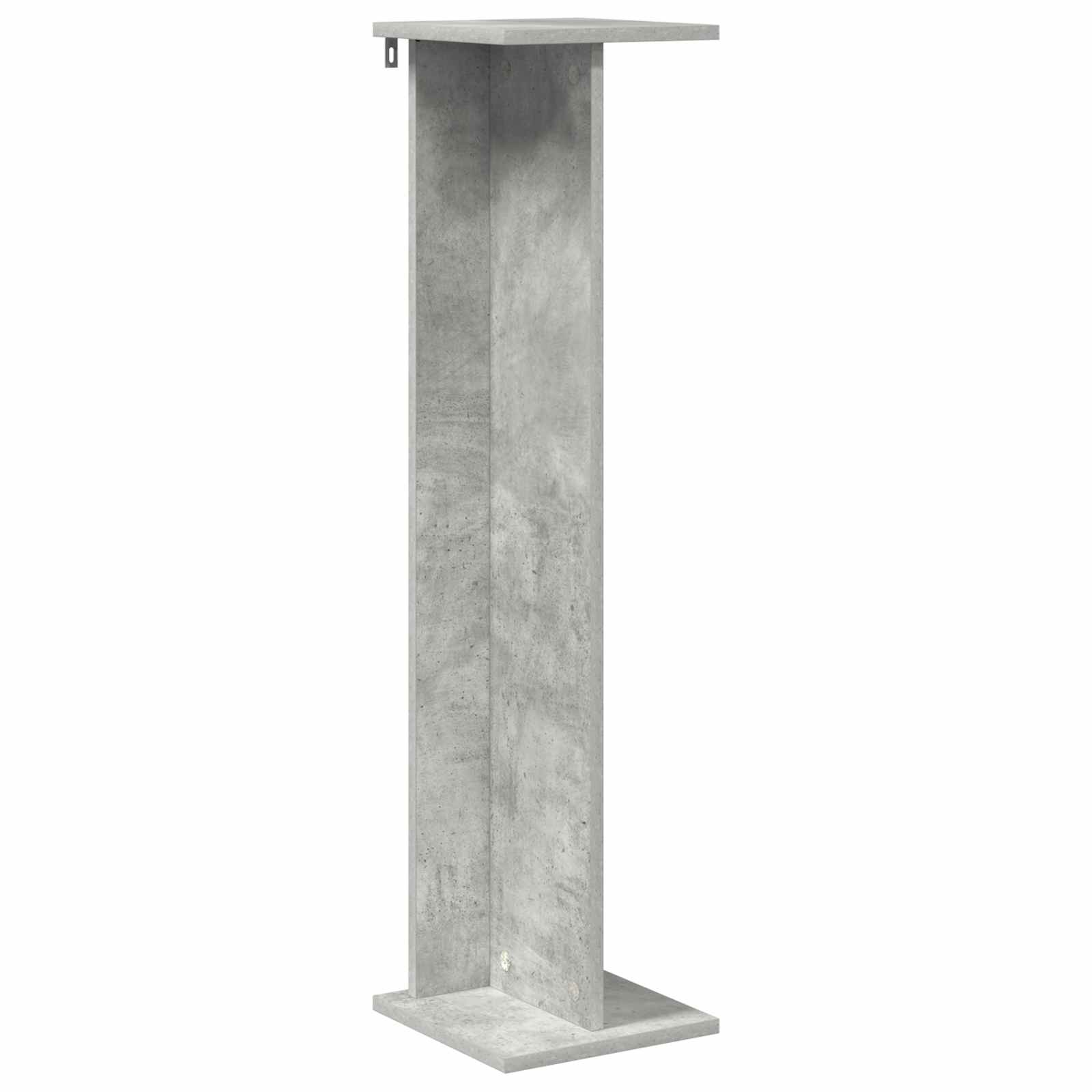 Növényállvány 2 pcs beton szürke 25 x 25,5 x 100,5 cm