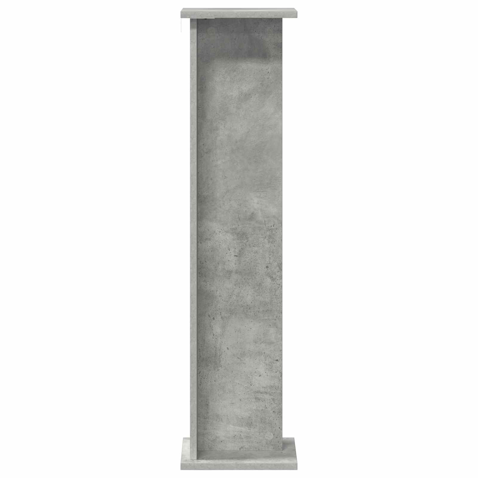 Növényállvány 2 pcs beton szürke 25 x 25,5 x 100,5 cm