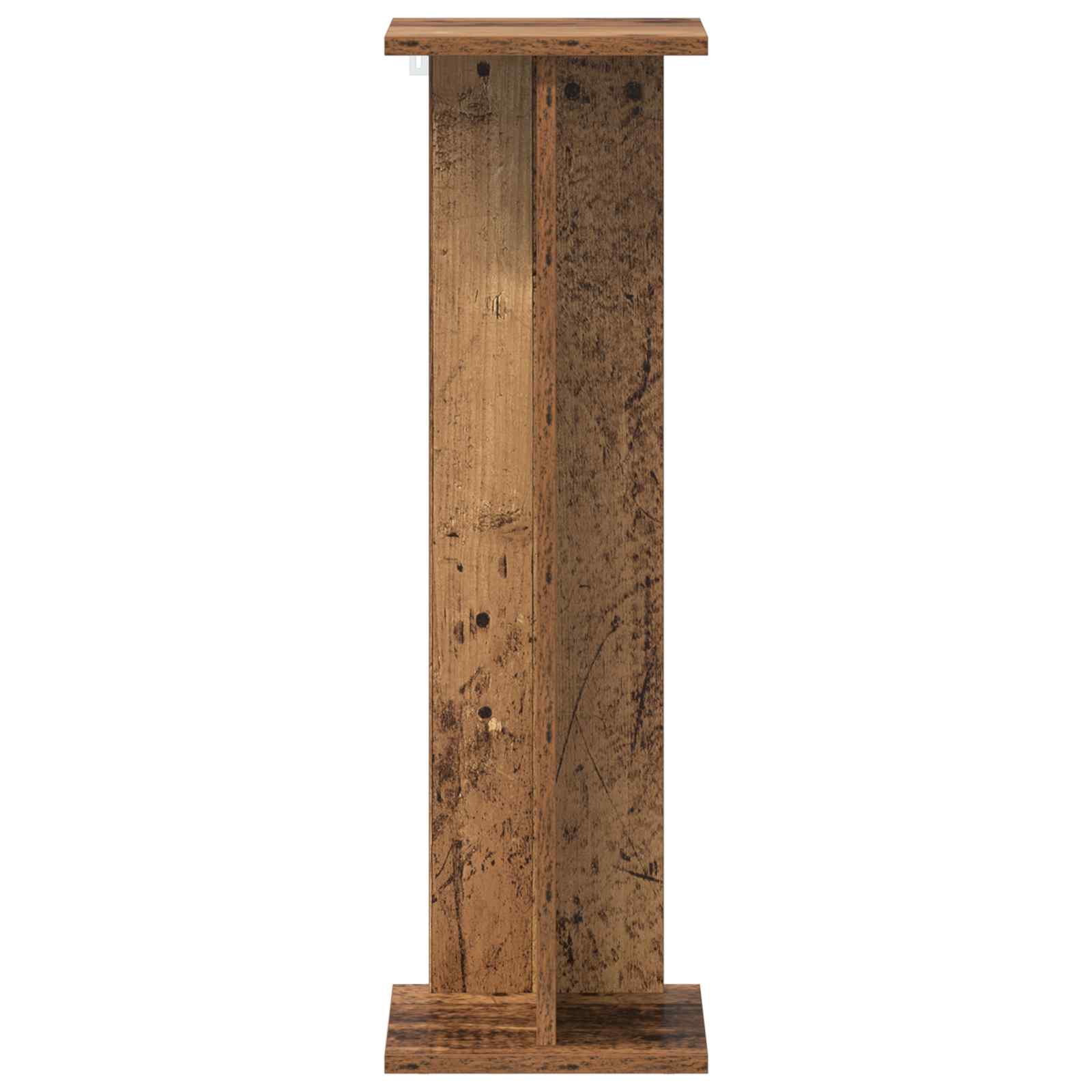 Növényállvány 2 pcs öreg fa 25 x 25,5 x 80,5 cm mérnöki fa