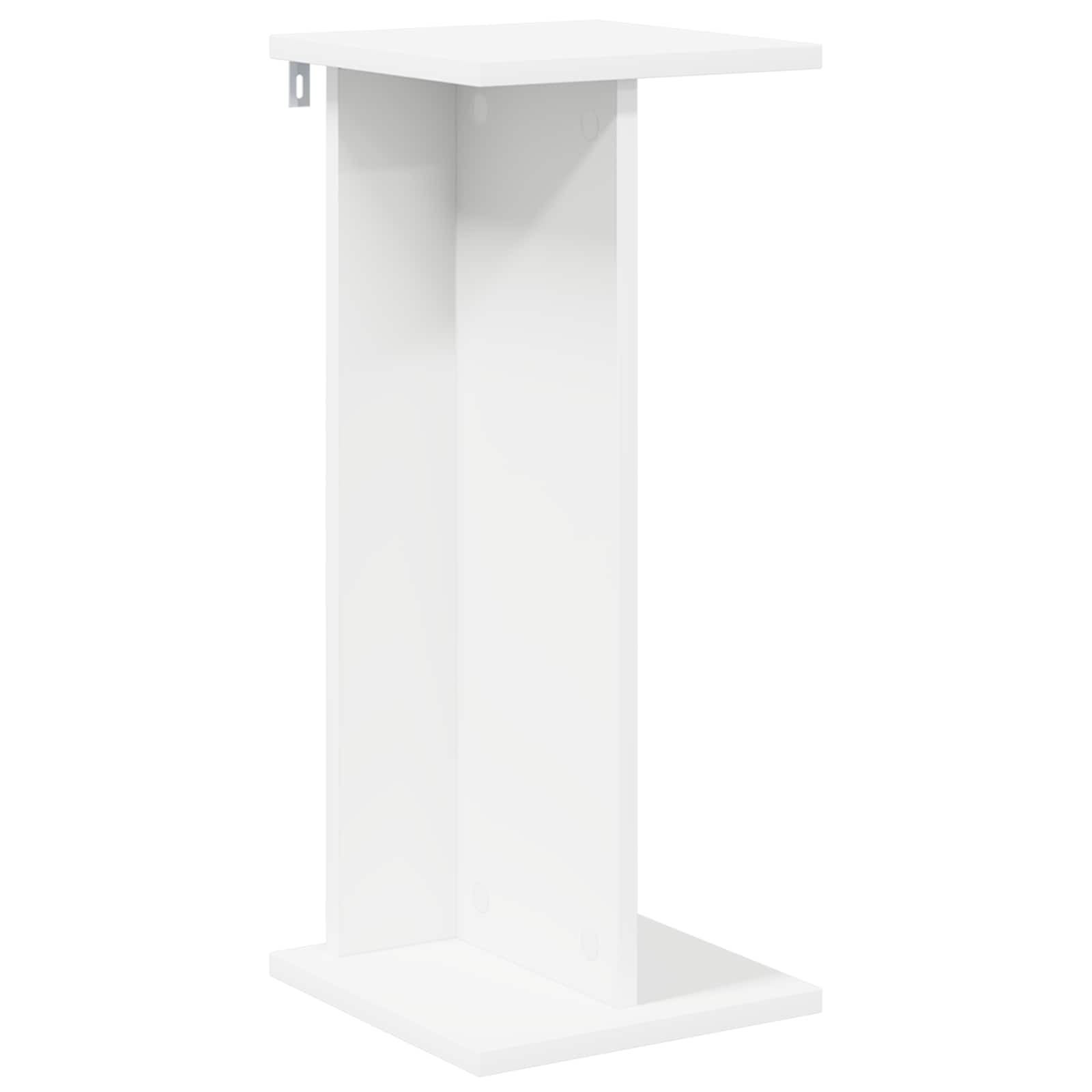 Növényállvány 2 pcs fehér 25 x 25,5 x 60,5 cm mérnöki fa