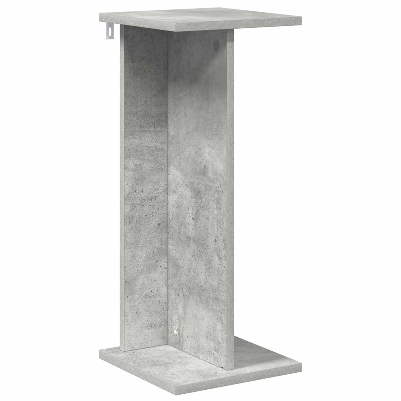 Növényállvány 2 pcs beton szürke 25 x 25,5 x 60,5 cm mérnöki fa