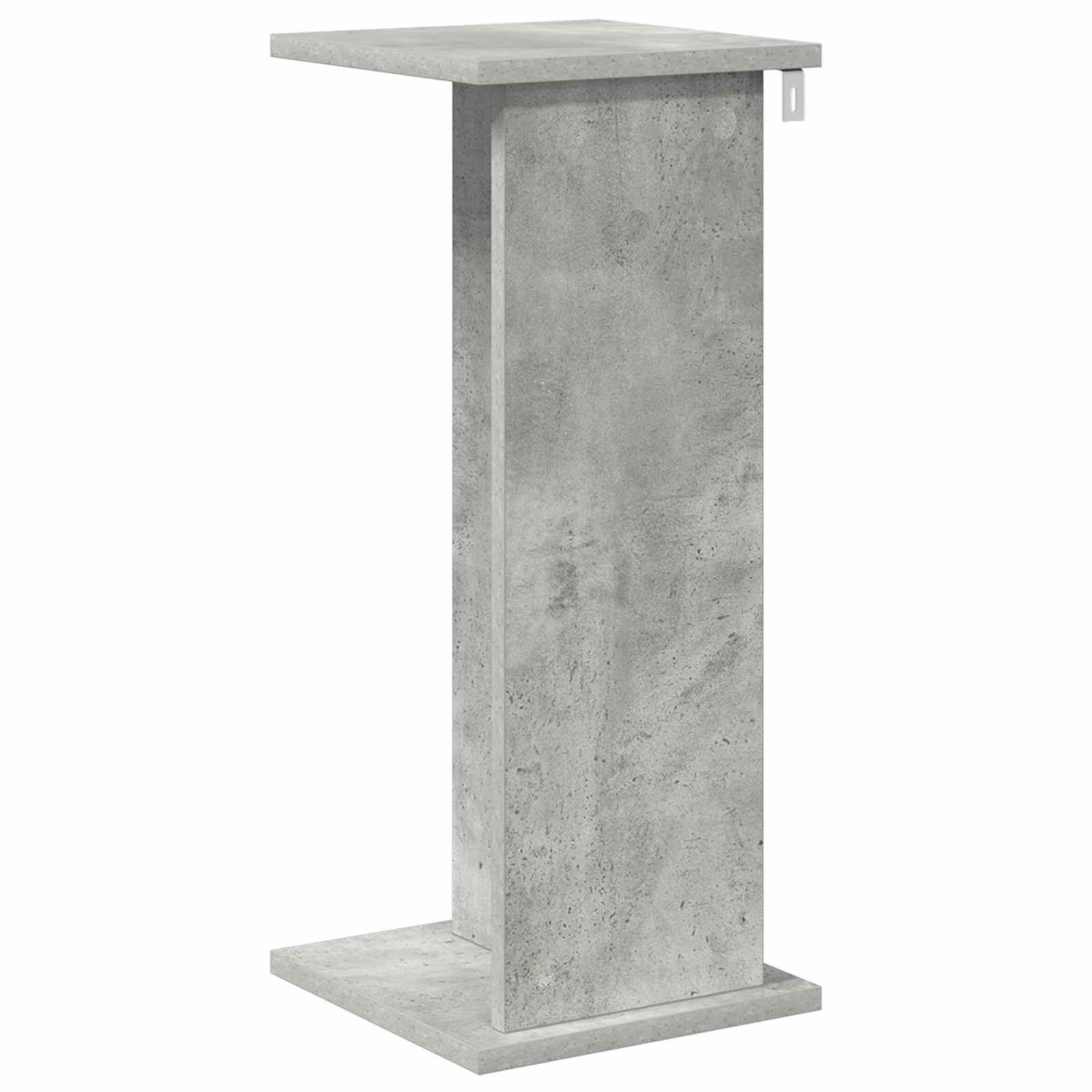 Növényállvány 2 pcs beton szürke 25 x 25,5 x 60,5 cm mérnöki fa