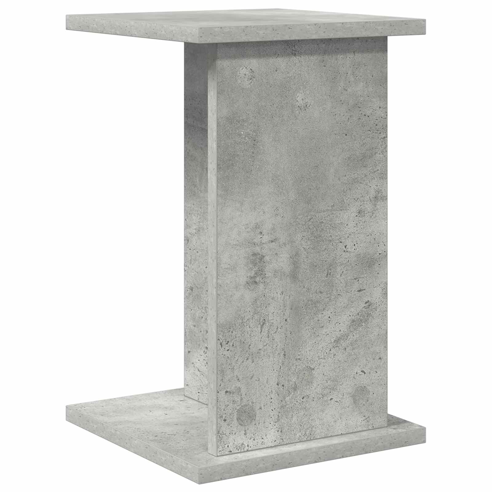 Növényállvány beton szürke 25 x 25,5 x 40,5 cm mérnöki fa