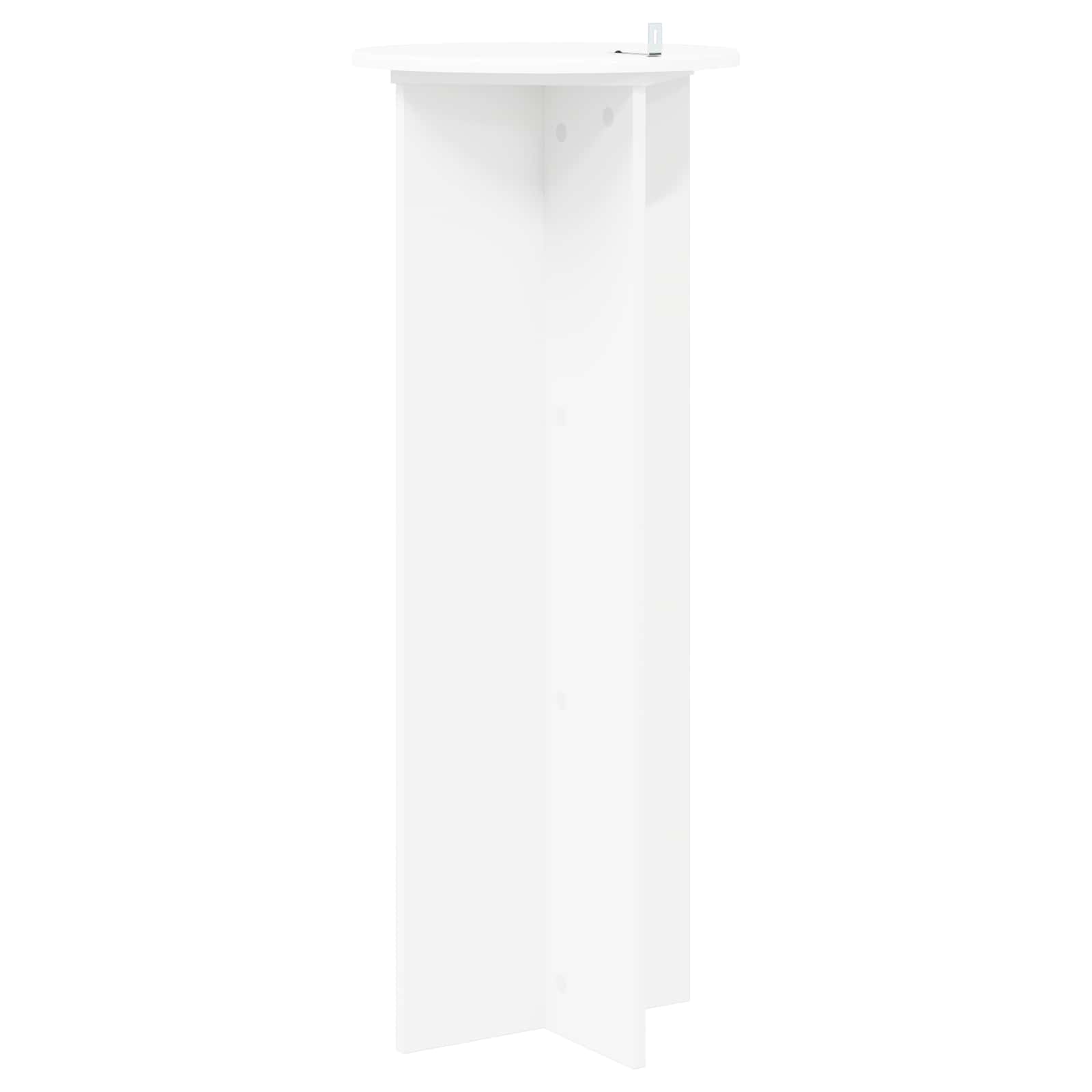 Növényállvány 2 pcs fehér ø40 x 100 cm szerelt fa