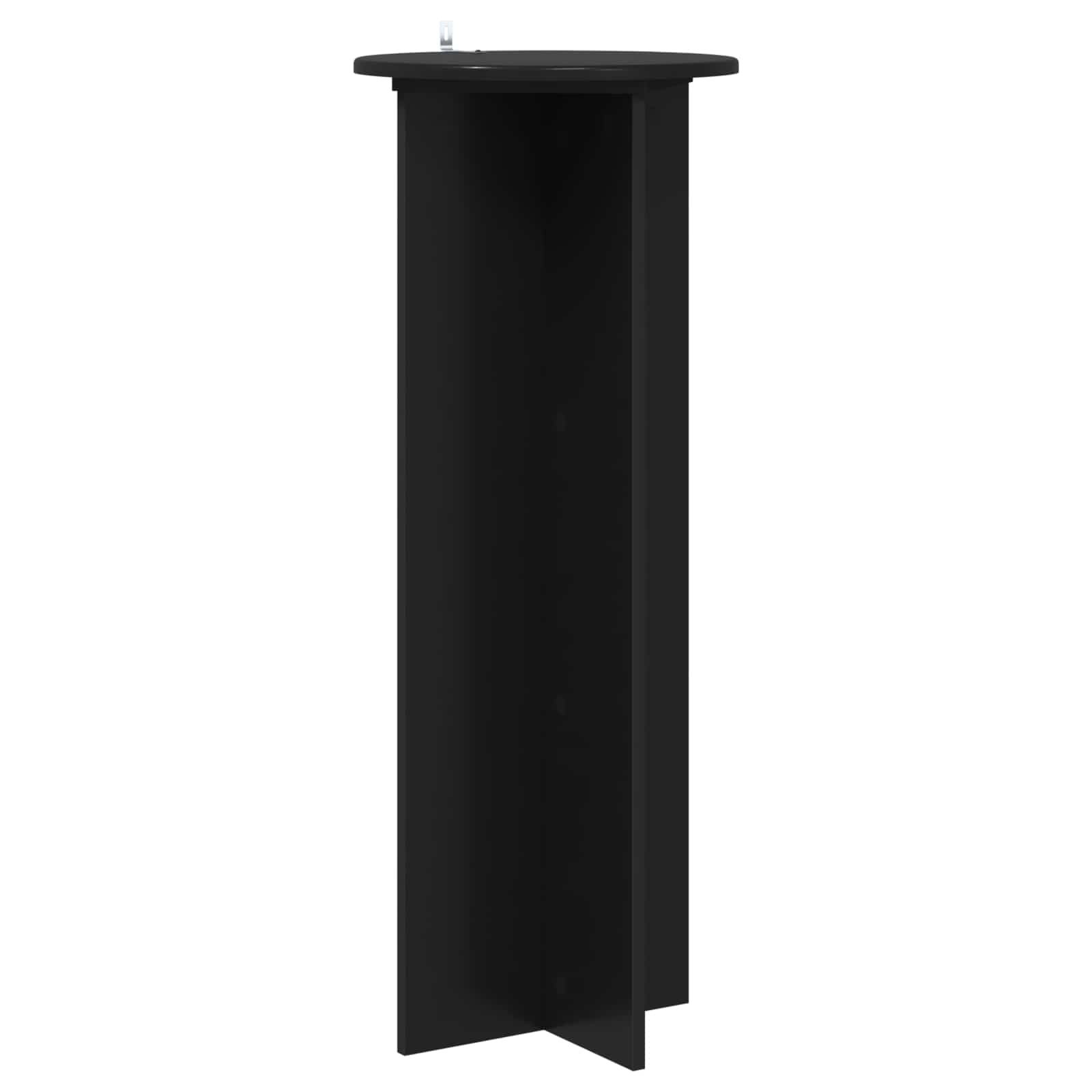 Növényállvány 2 pcs fekete ø40 x 100 cm szerelt fa