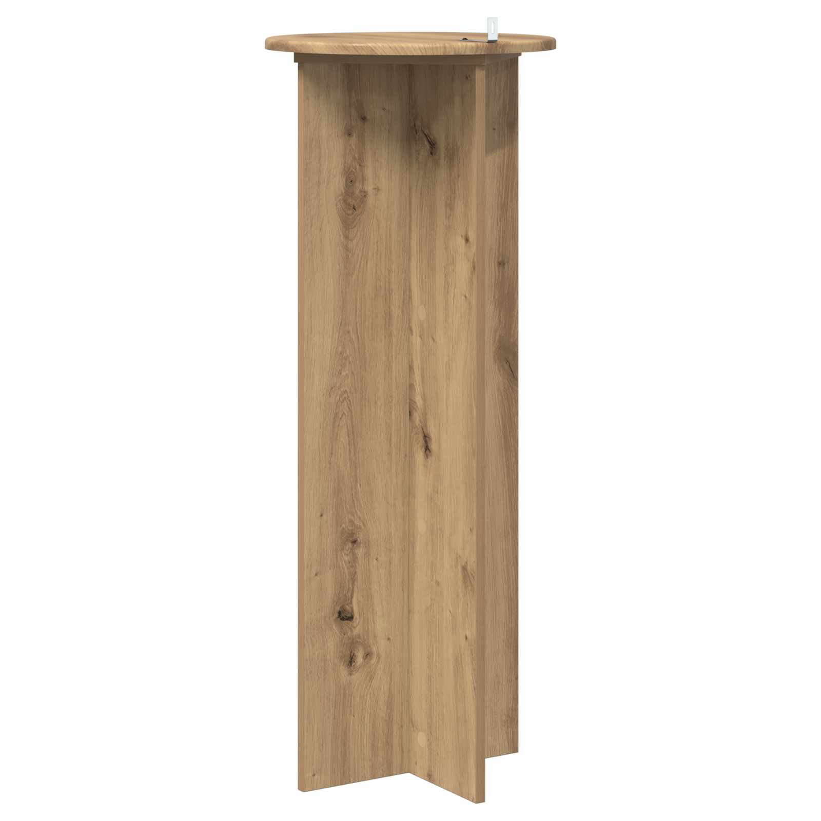 Növényállvány 2 pcs kézműves tölgy ø40 x 100 cm szerelt fa