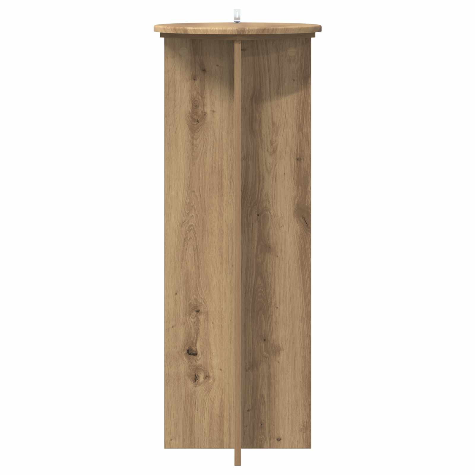 Növényállvány 2 pcs kézműves tölgy ø40 x 100 cm szerelt fa