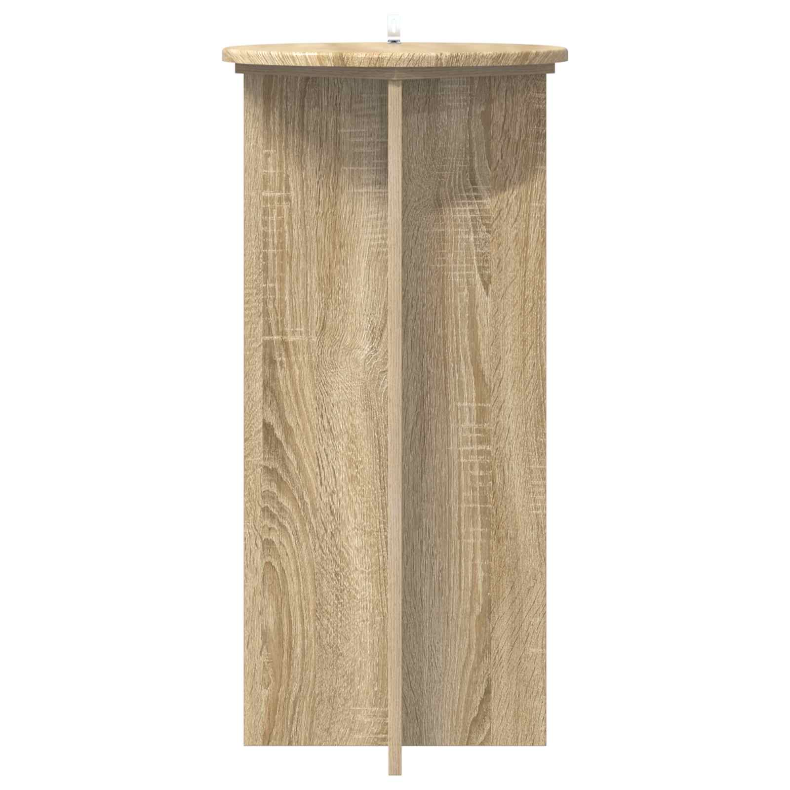 Növényállvány 2 pcs sonoma tölgy 40 x 40 x 80 cm szerelt fa