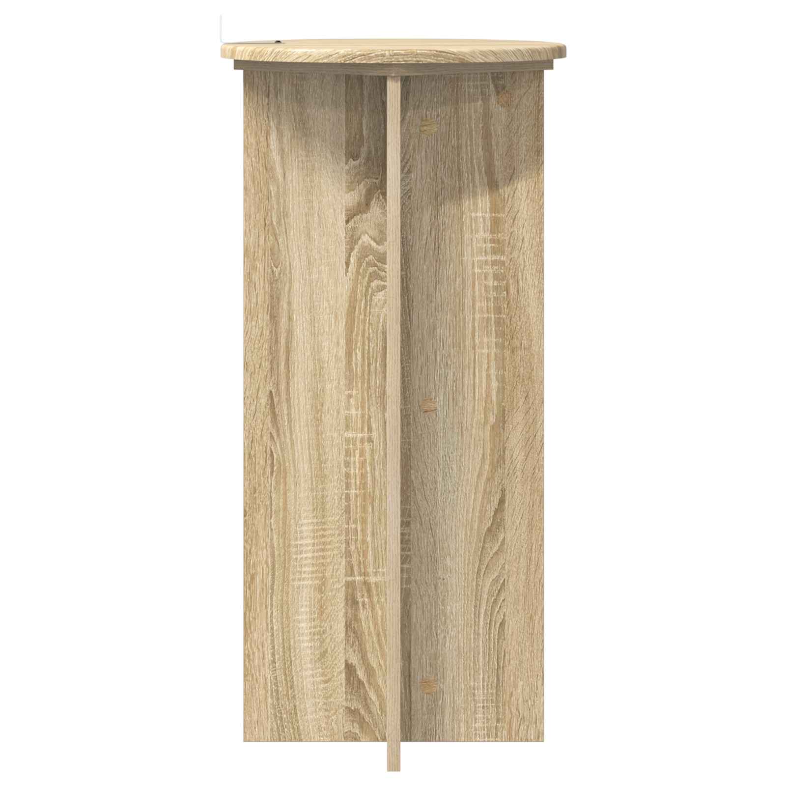 Növényállvány 2 pcs sonoma tölgy 40 x 40 x 80 cm szerelt fa