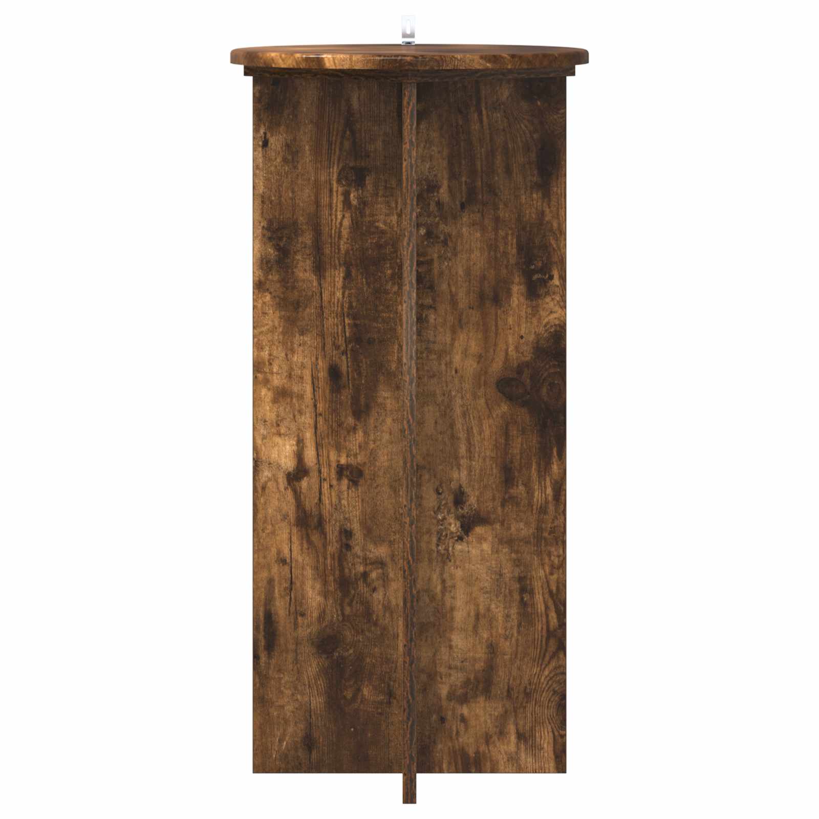 Növényállvány 2 pcs füstös tölgy 40 x 40 x 80 cm szerelt fa