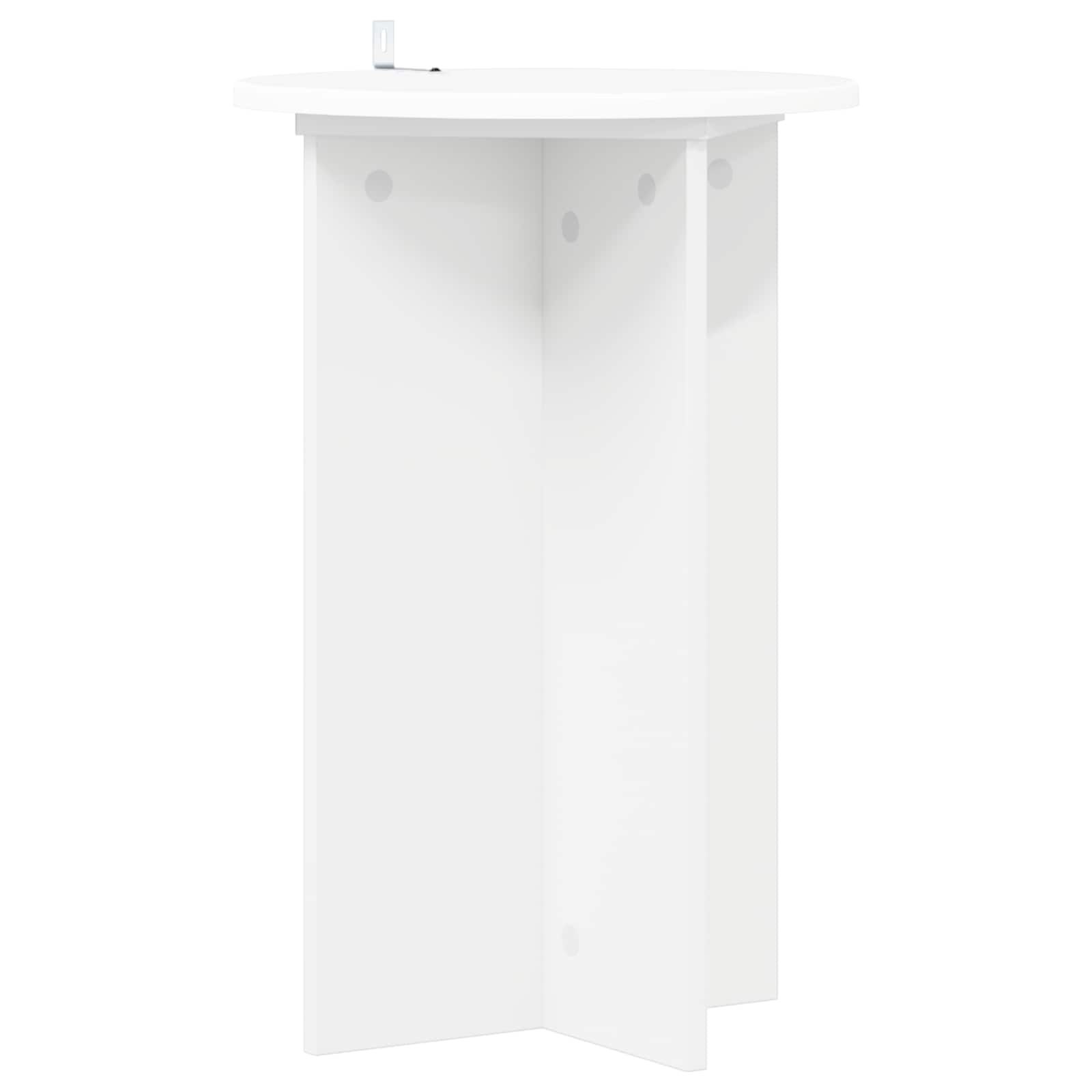 Növényállvány 2 pcs fehér ø40 x 60 cm szerelt fa