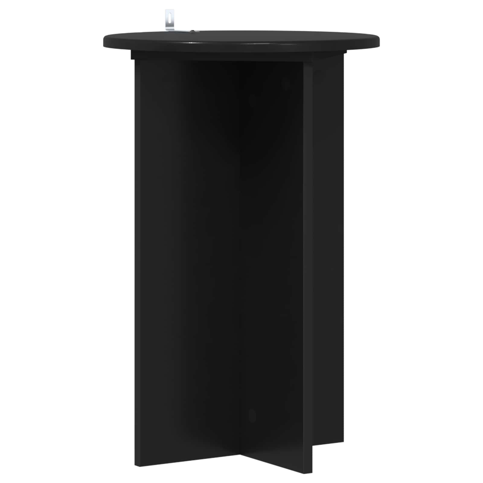 Növényállvány 2 pcs fekete ø40 x 60 cm szerelt fa