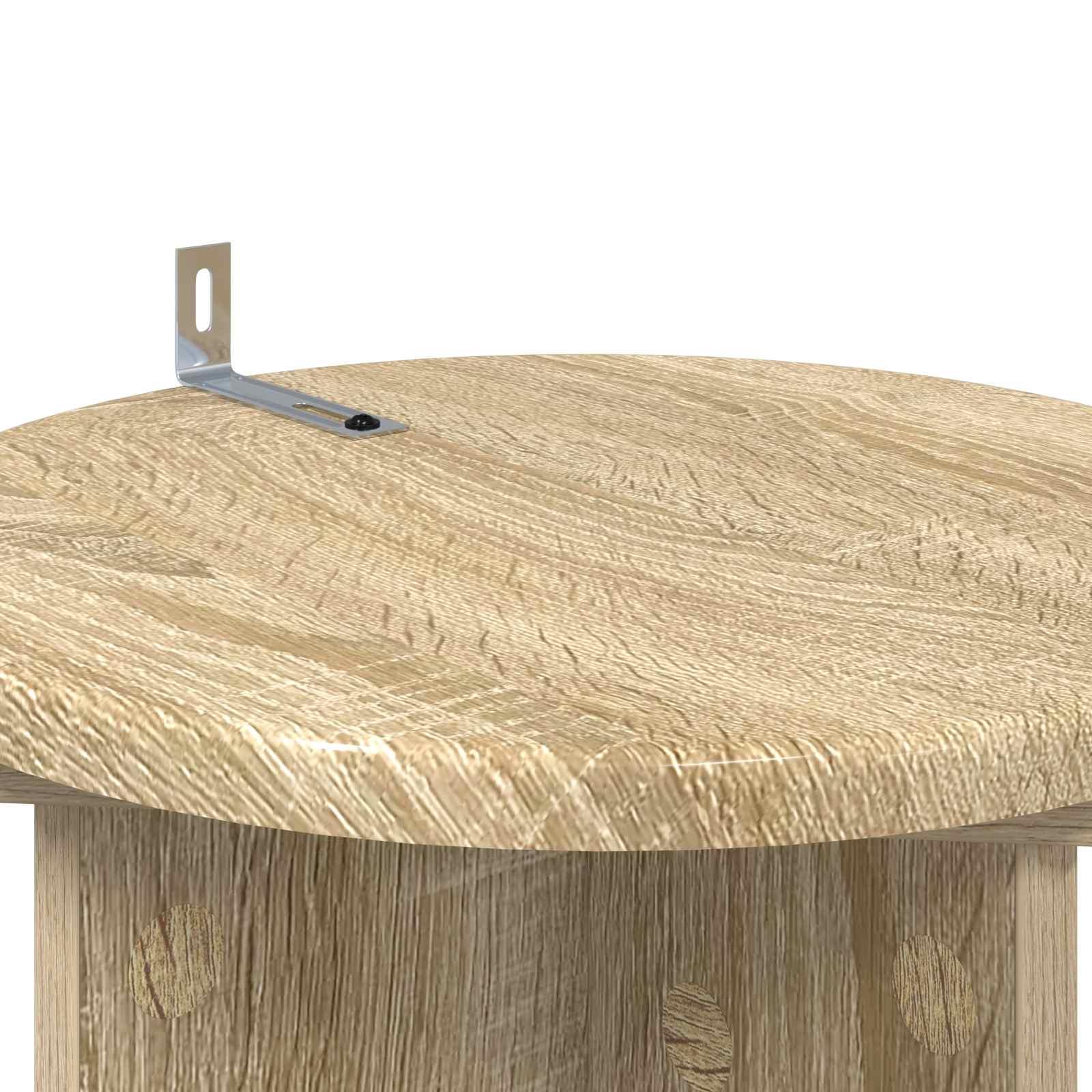 Növényállvány 2 pcs sonoma tölgy 29,5 x 29,5 x 60 cm szerelt fa