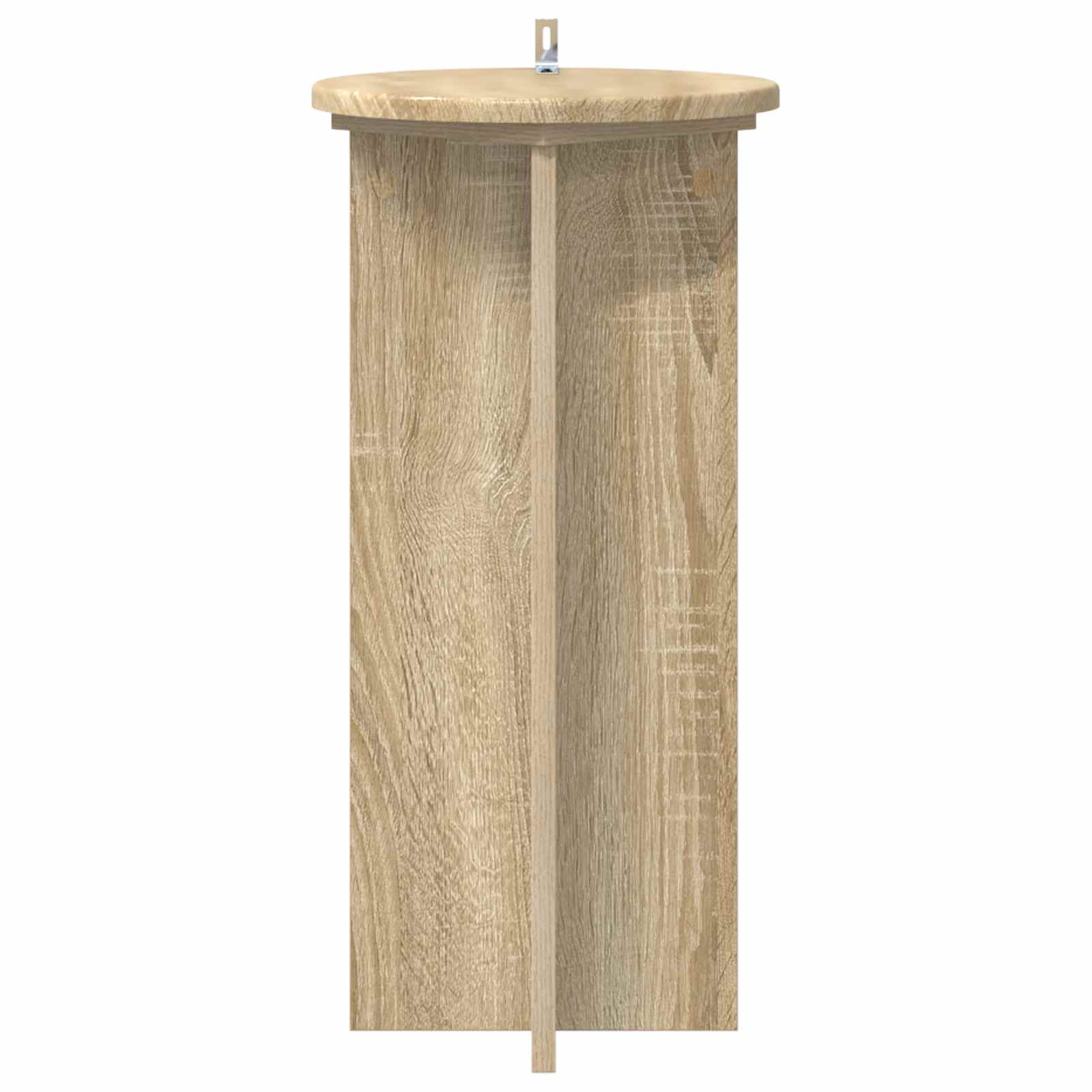 Növényállvány 2 pcs sonoma tölgy 29,5 x 29,5 x 60 cm szerelt fa
