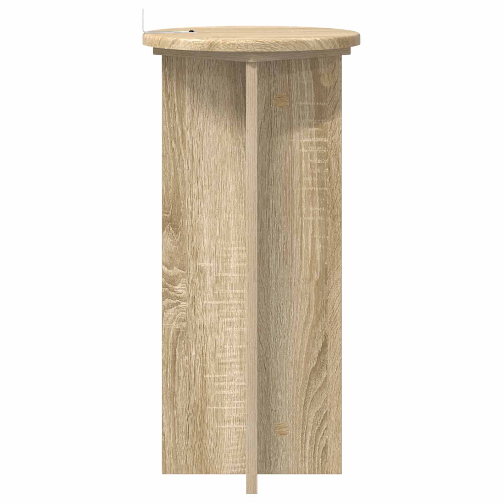 Növényállvány 2 pcs sonoma tölgy 29,5 x 29,5 x 60 cm szerelt fa