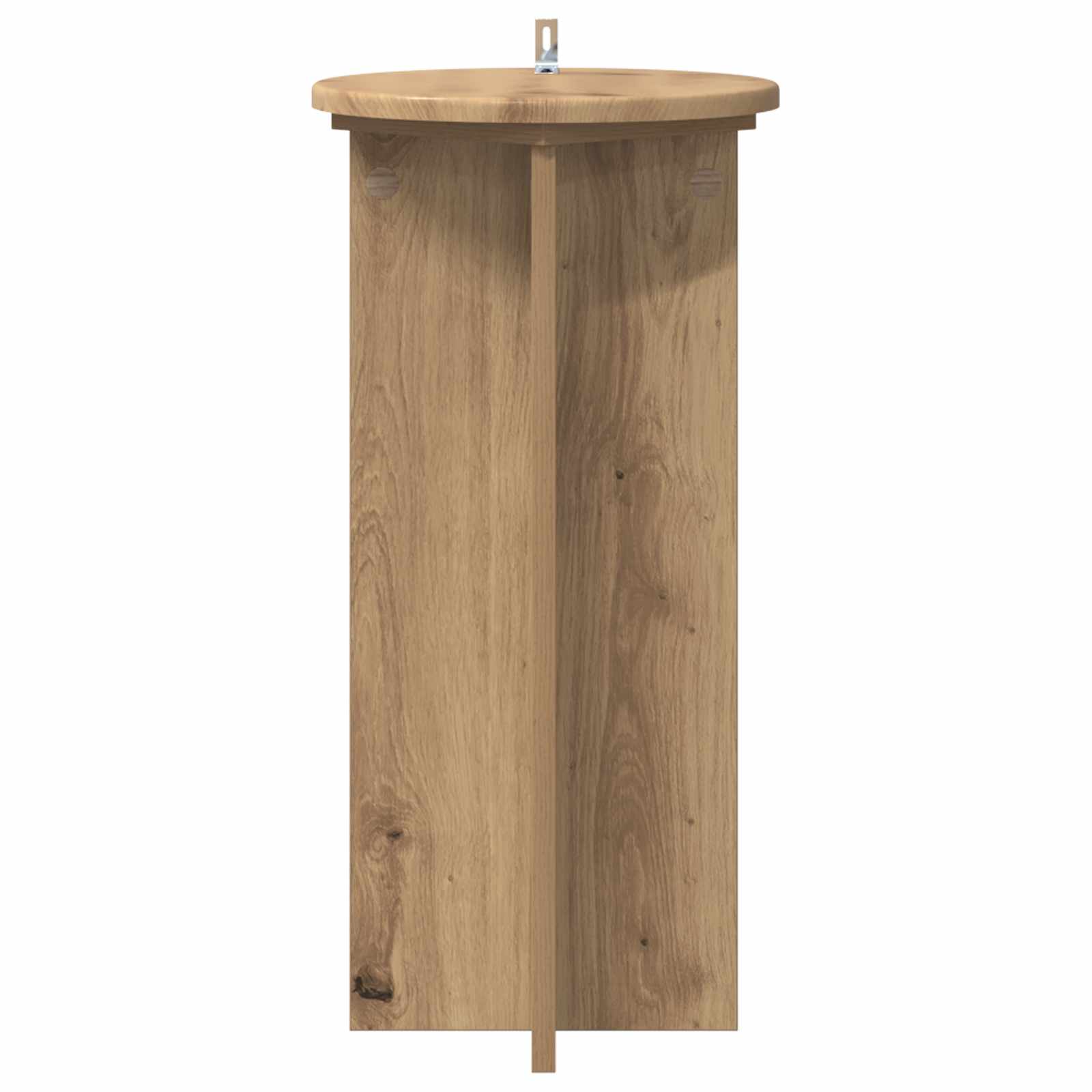 Növényállvány 2 pcs kézműves tölgy 29,5 x 29,5 x 60 cm