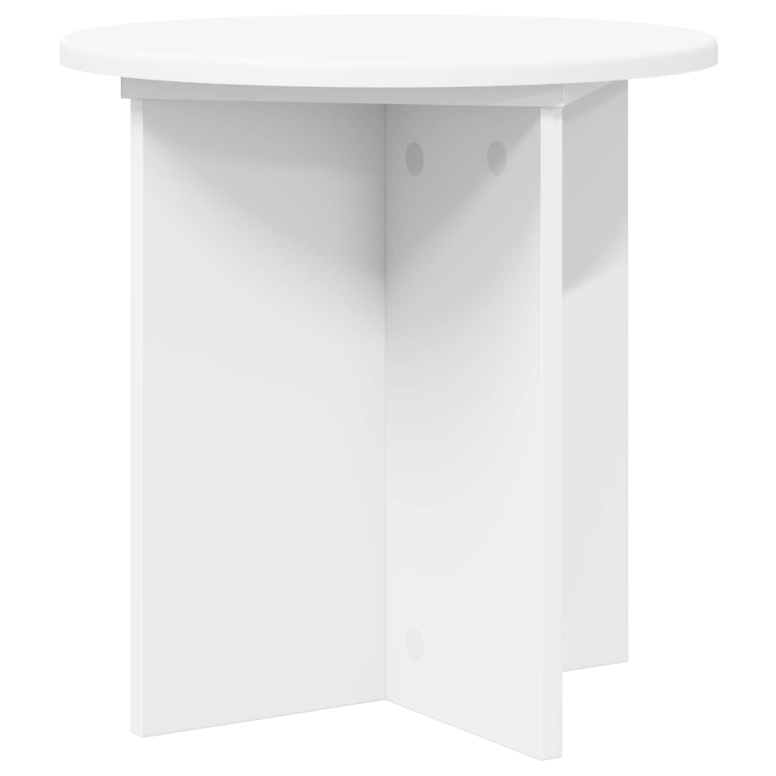Növényállvány 2 pcs fehér ø40 x 40 cm szerelt fa