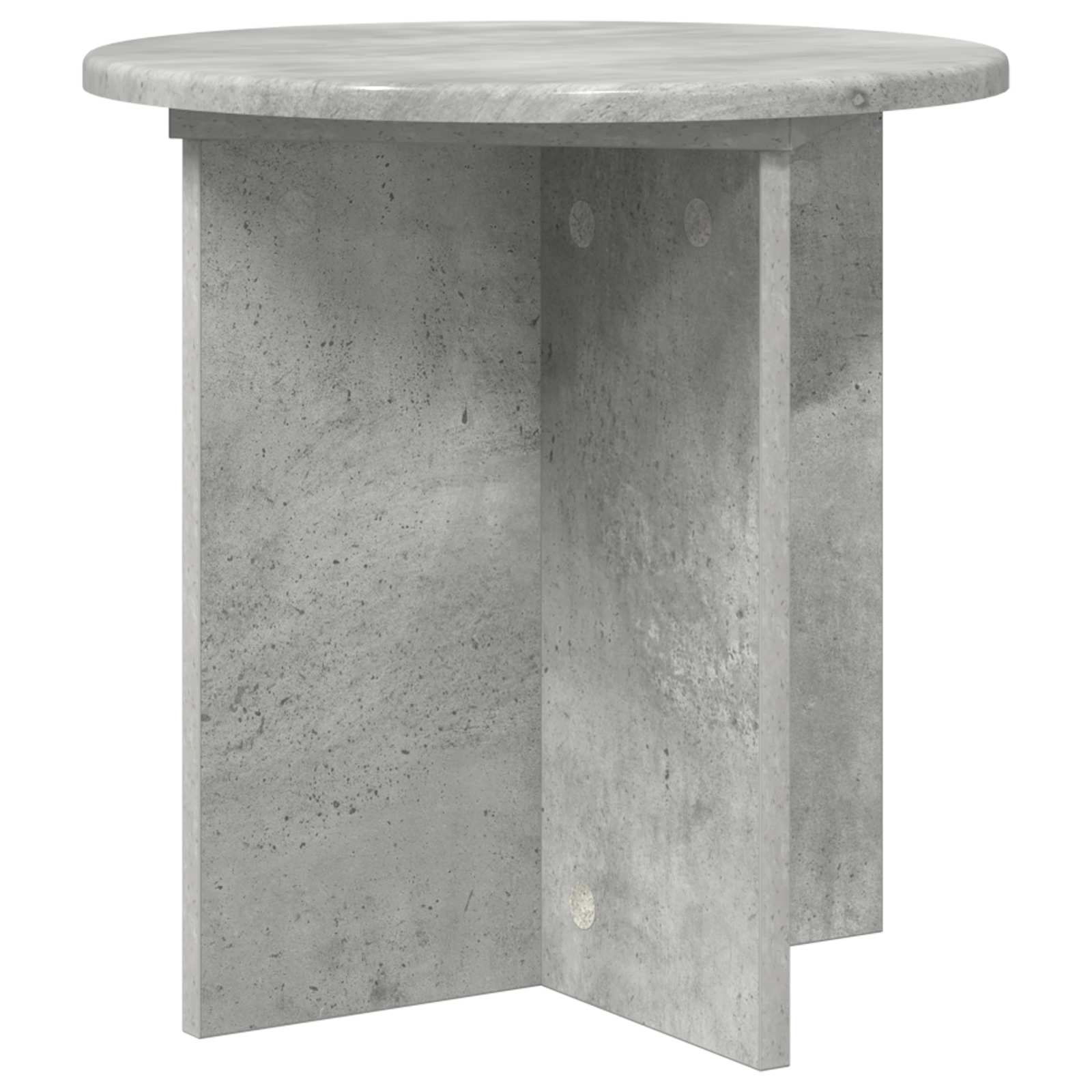 Növényállvány 2 pcs betonszürke 40 x 40 x 40 cm szerelt fa