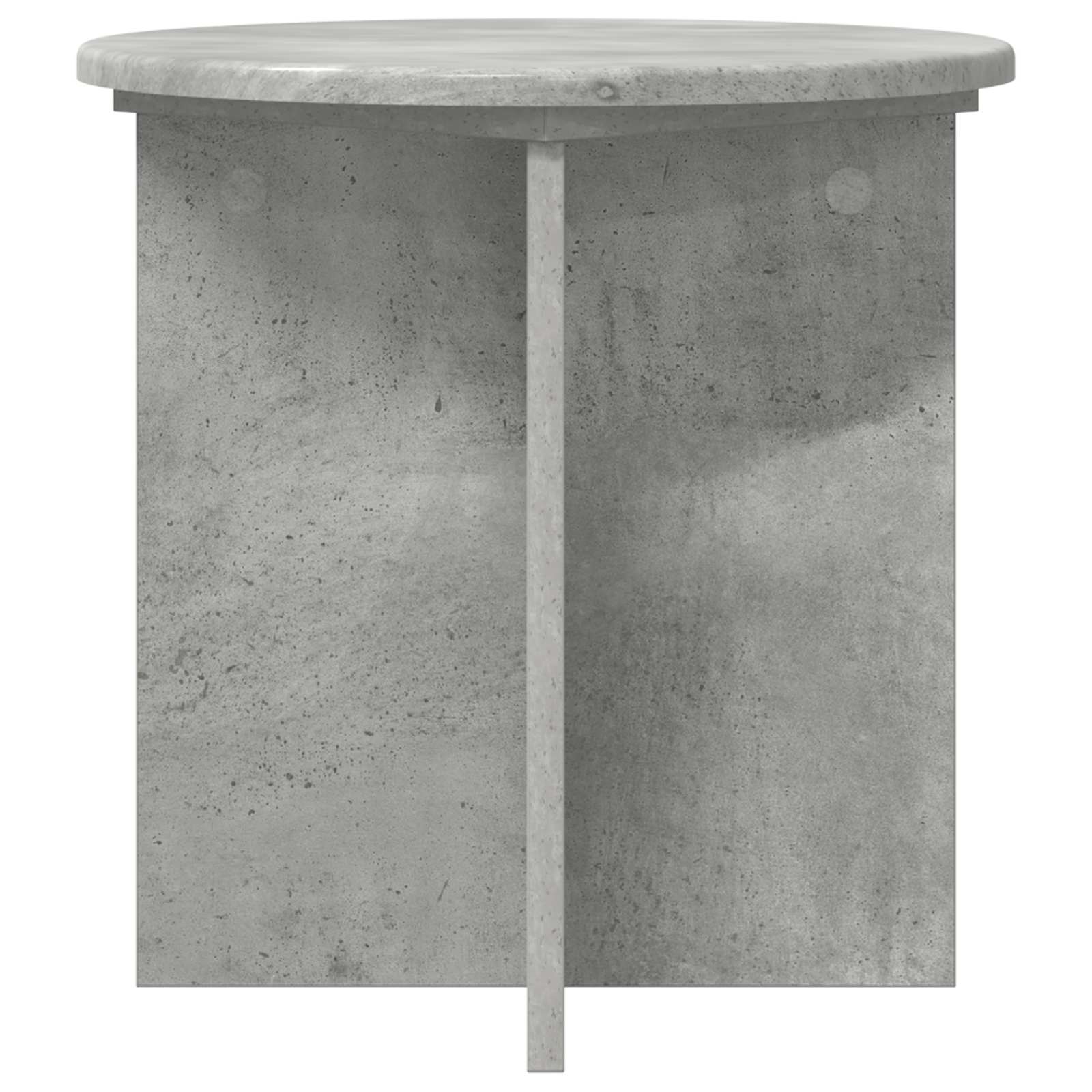 Növényállvány 2 pcs betonszürke 40 x 40 x 40 cm szerelt fa