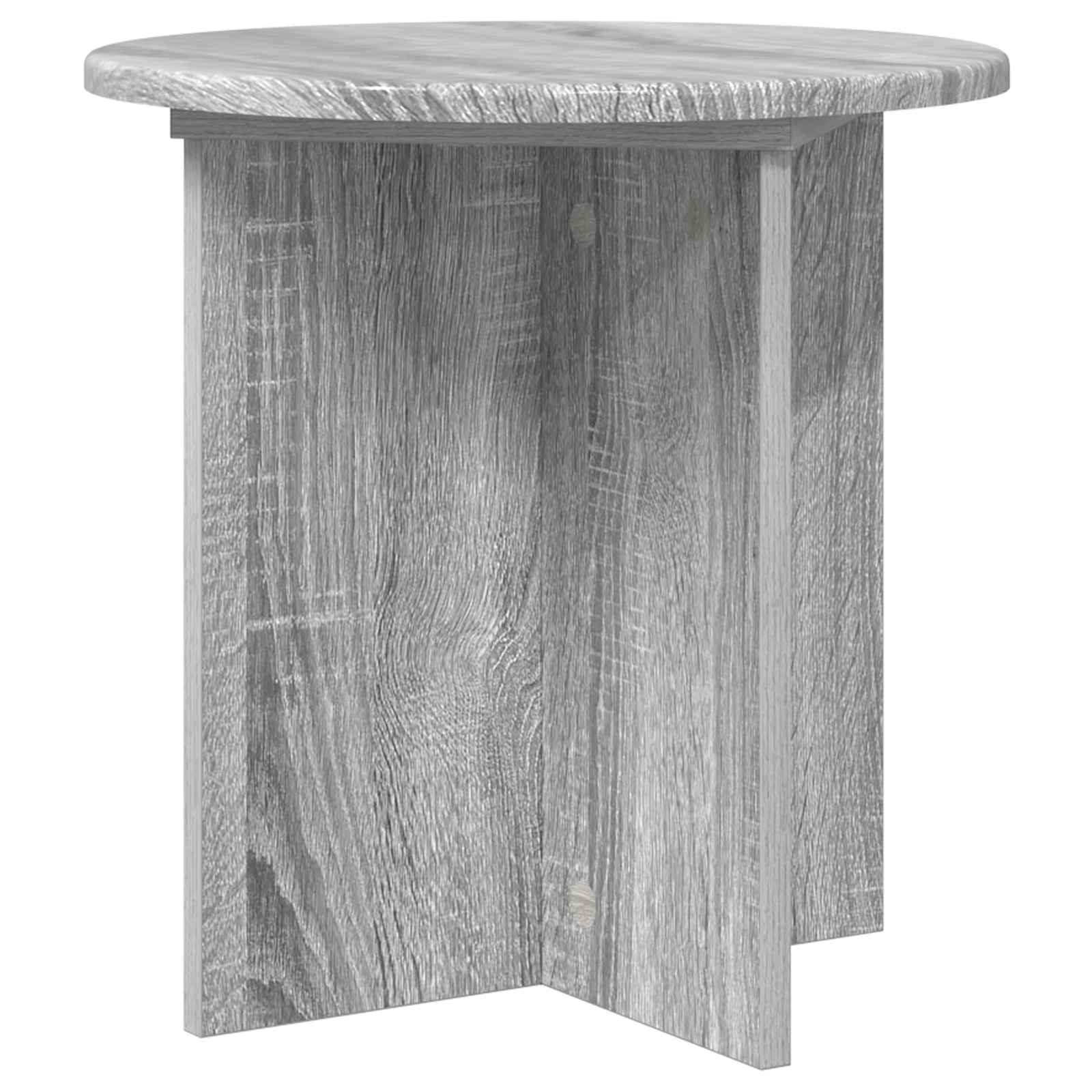 Növényállvány 2 pcs szürke sonoma 40 x 40 x 40 cm szerelt fa