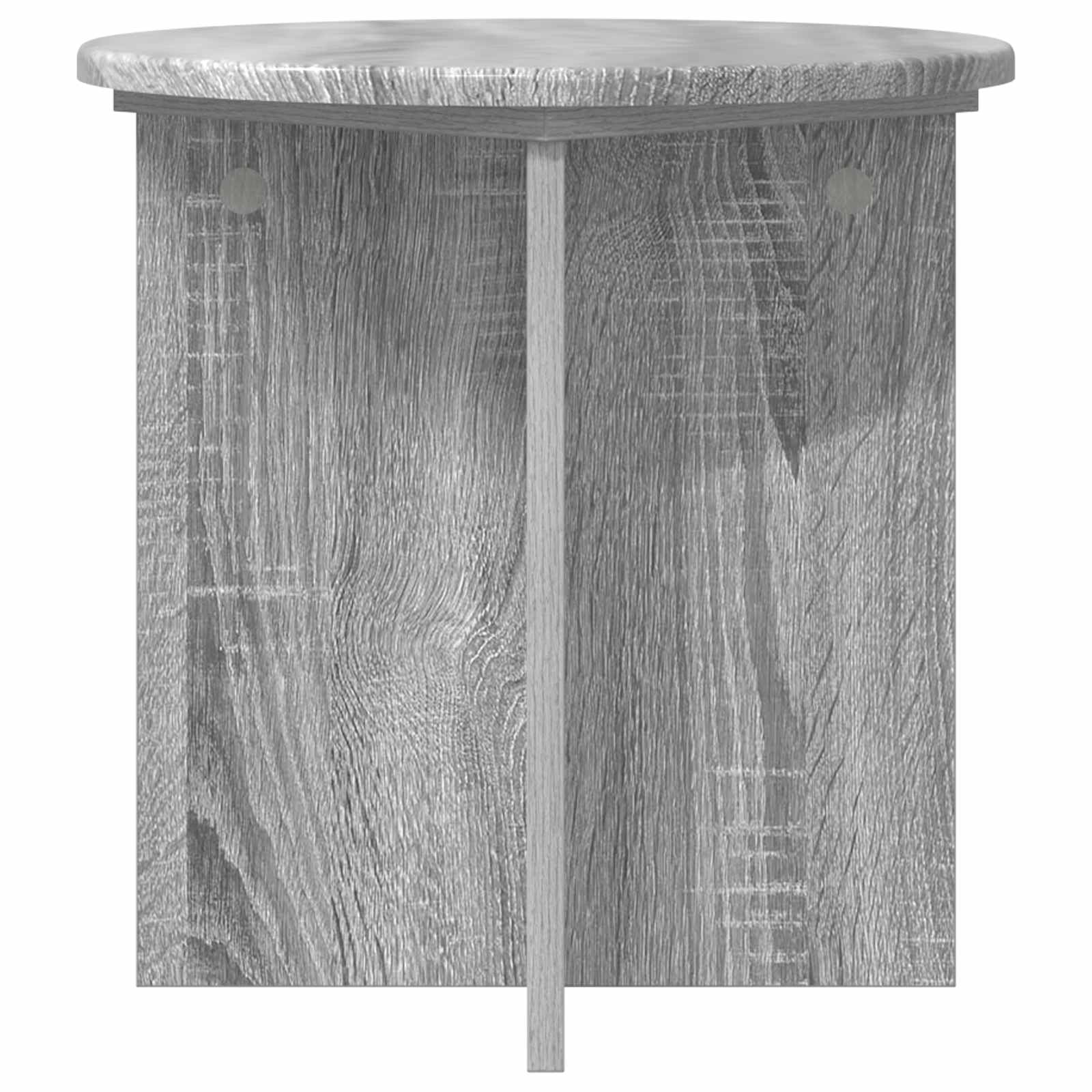 Növényállvány 2 pcs szürke sonoma 40 x 40 x 40 cm szerelt fa