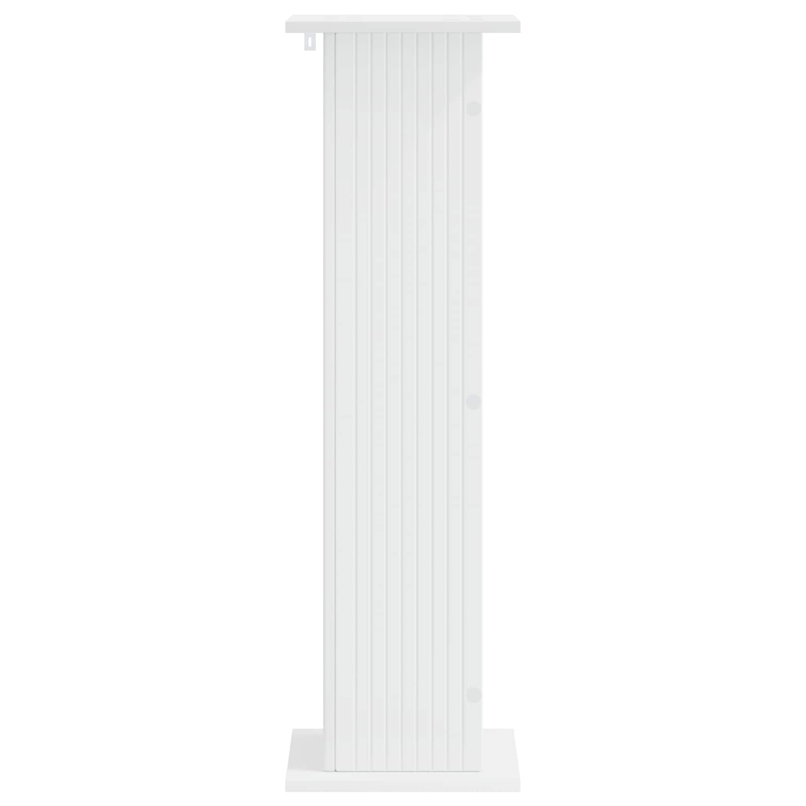 Növényállvány 2 pcs fehér 30,5 x 30 x 100,5 cm szerelt fa