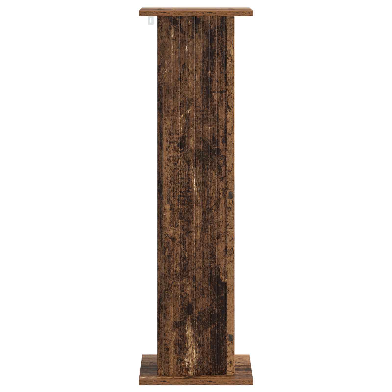 Növényállvány antik fa 30,5 x 30 x 100,5 cm szerelt fa