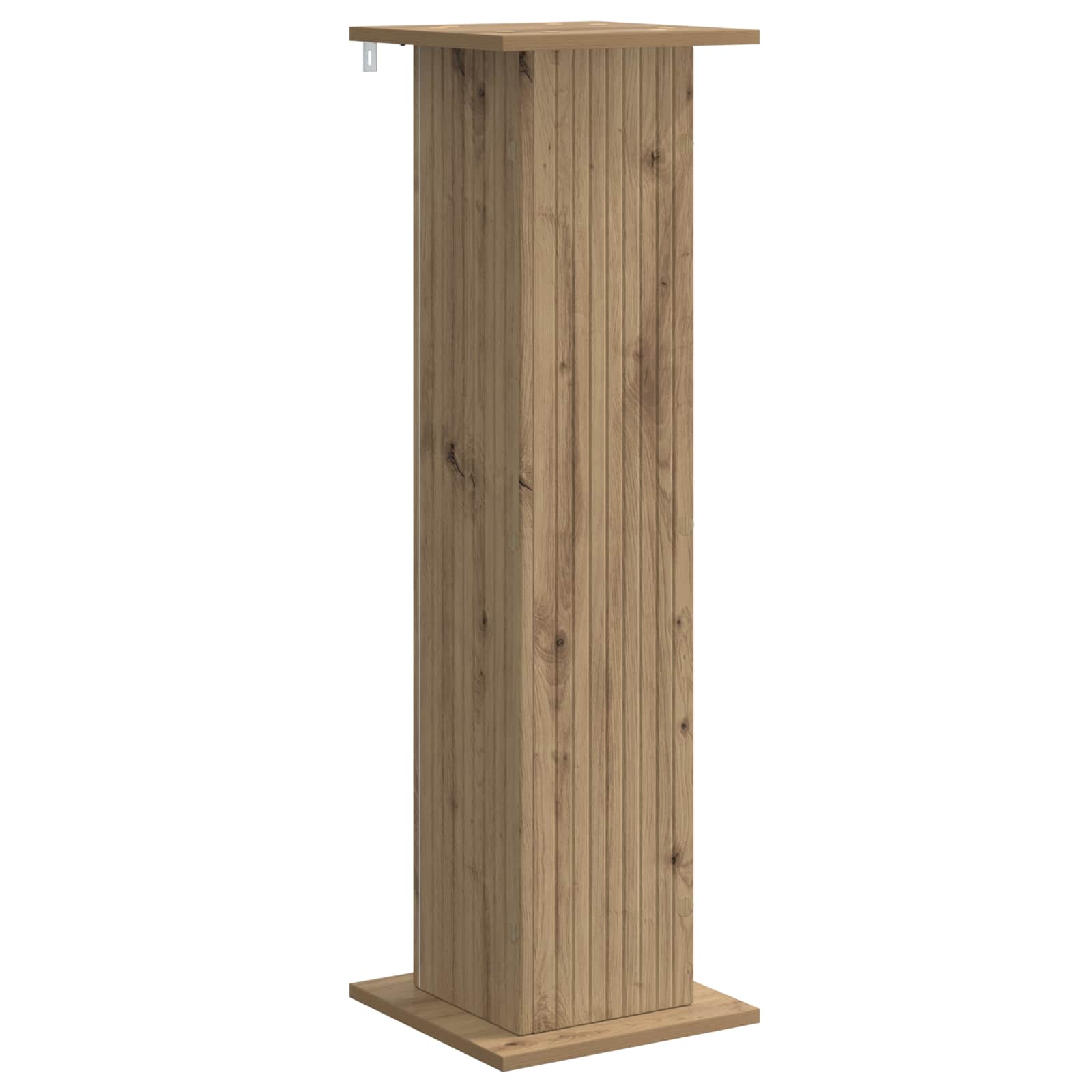 Növényállvány kézműves tölgy 30,5 x 30 x 100,5 cm szerelt fa