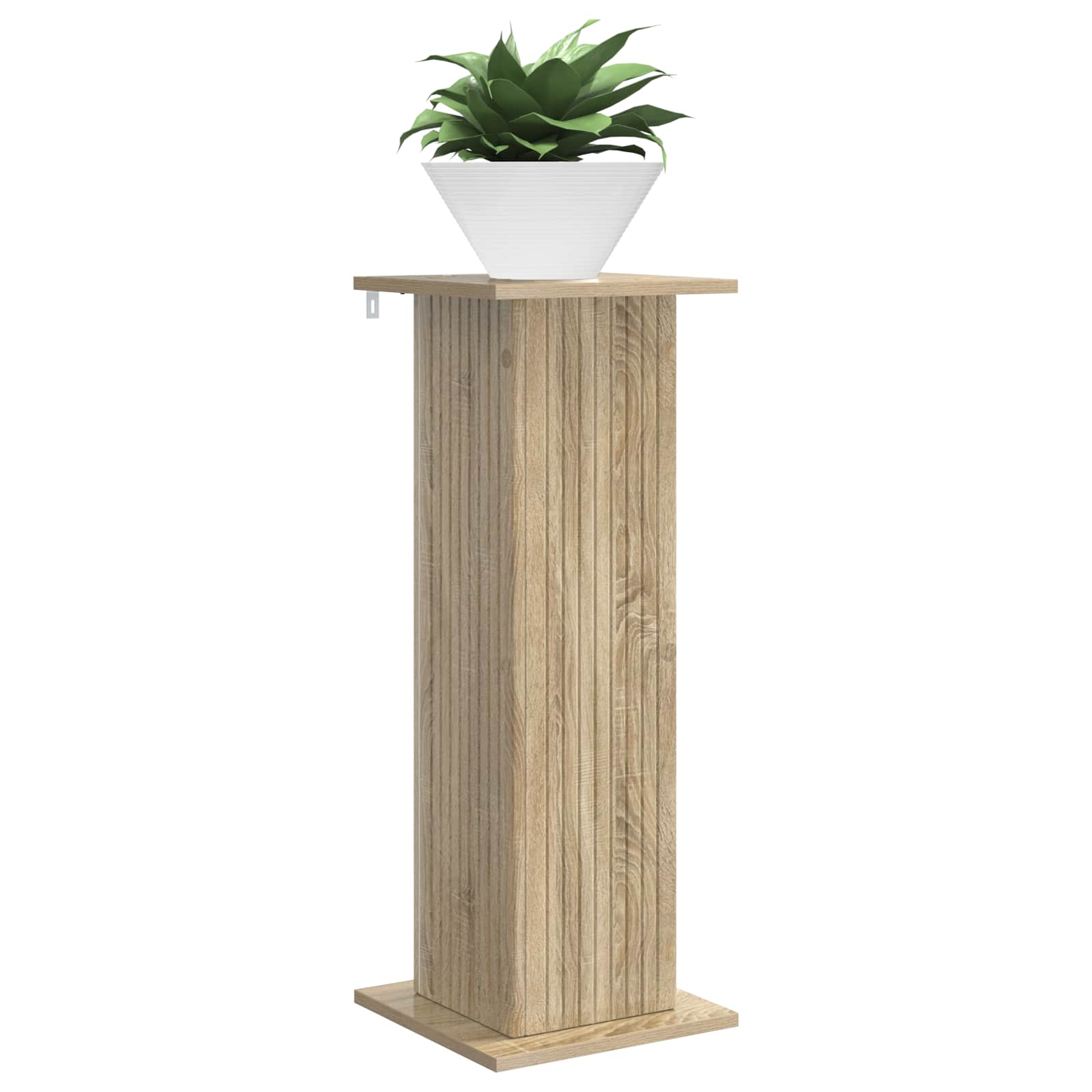 Növényállvány sonoma tölgy 30,5 x 30 x 80,5 cm szerelt fa