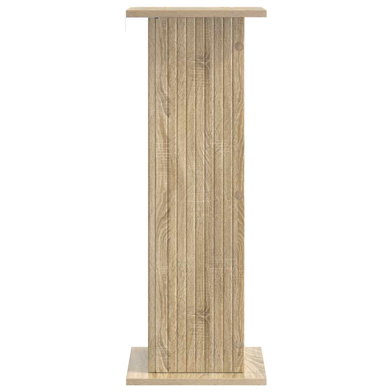 Növényállvány 2 pcs sonoma tölgy 30,5 x 30 x 80,5 cm szerelt fa