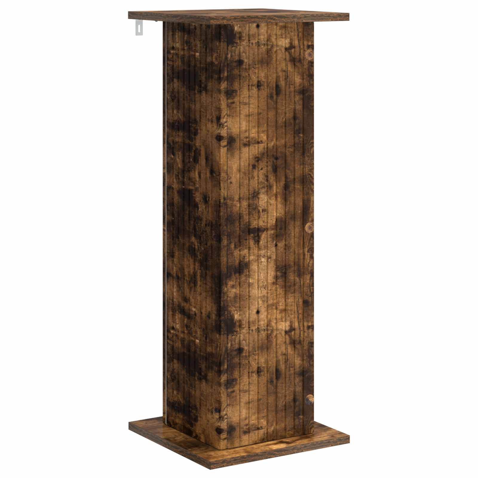 Növényállvány 2 pcs füstös tölgy 30,5 x 30 x 80,5 cm szerelt fa