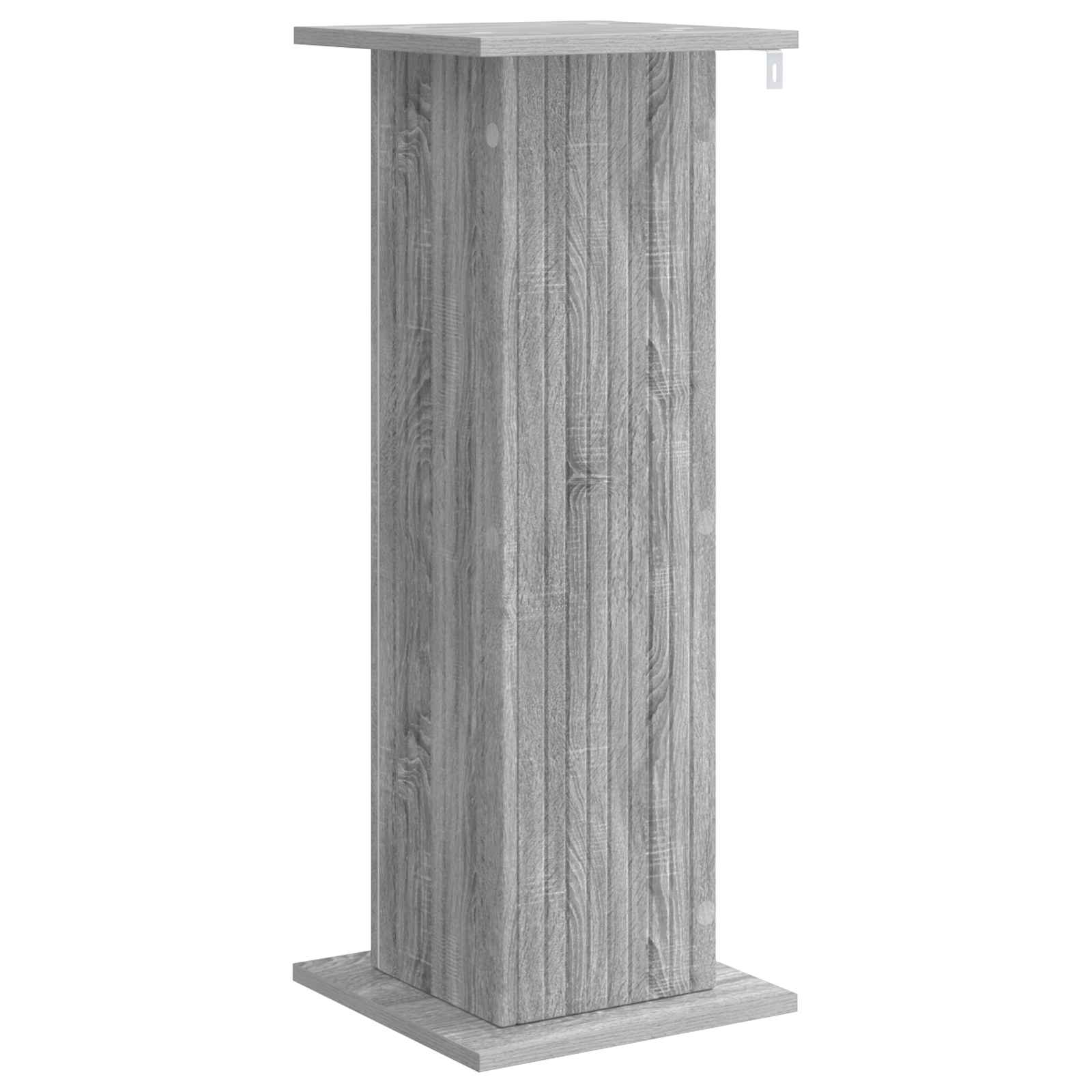 Növényállvány 2 pcs szürke sonoma 30,5 x 30 x 80,5 cm