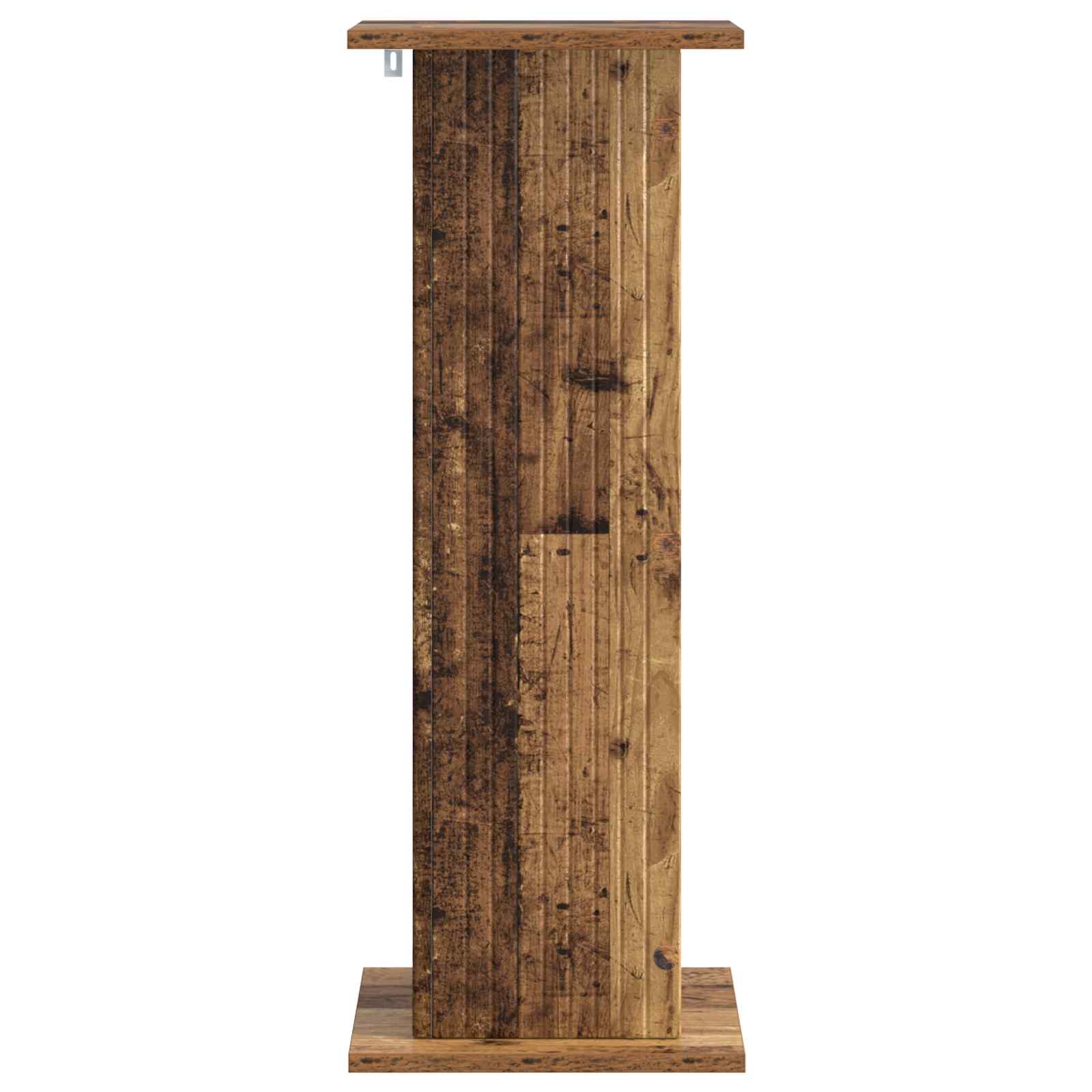 Növényállvány antik fa 30,5 x 30 x 80,5 cm szerelt fa