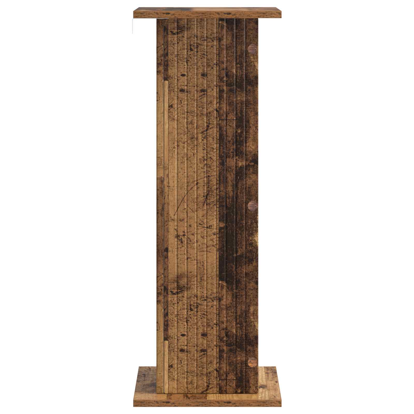 Növényállvány 2 pcs antik fa 30,5 x 30 x 80,5 cm szerelt fa
