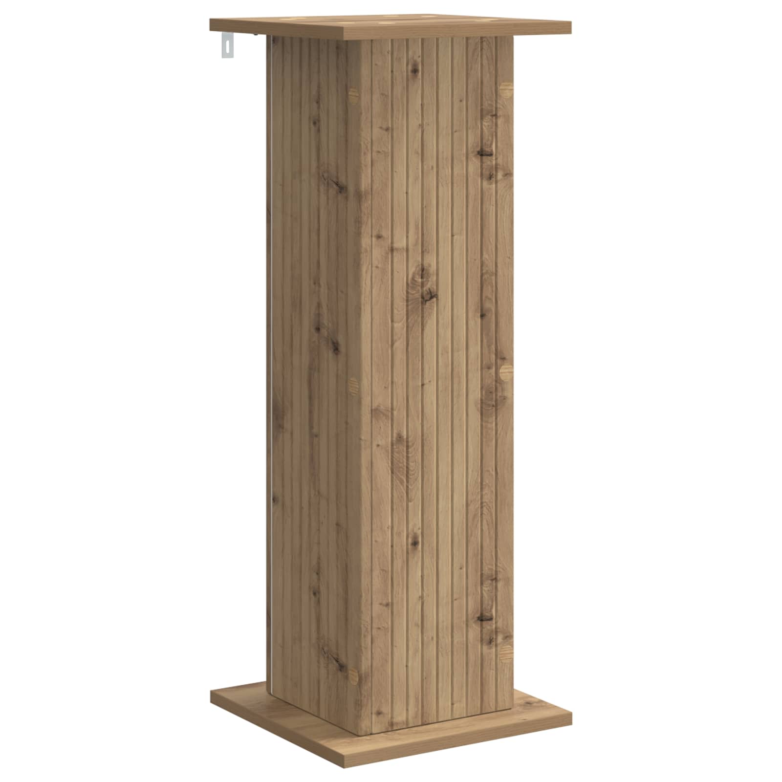 Növényállvány 2 pcs kézműves tölgy 30,5 x 30 x 80,5 cm