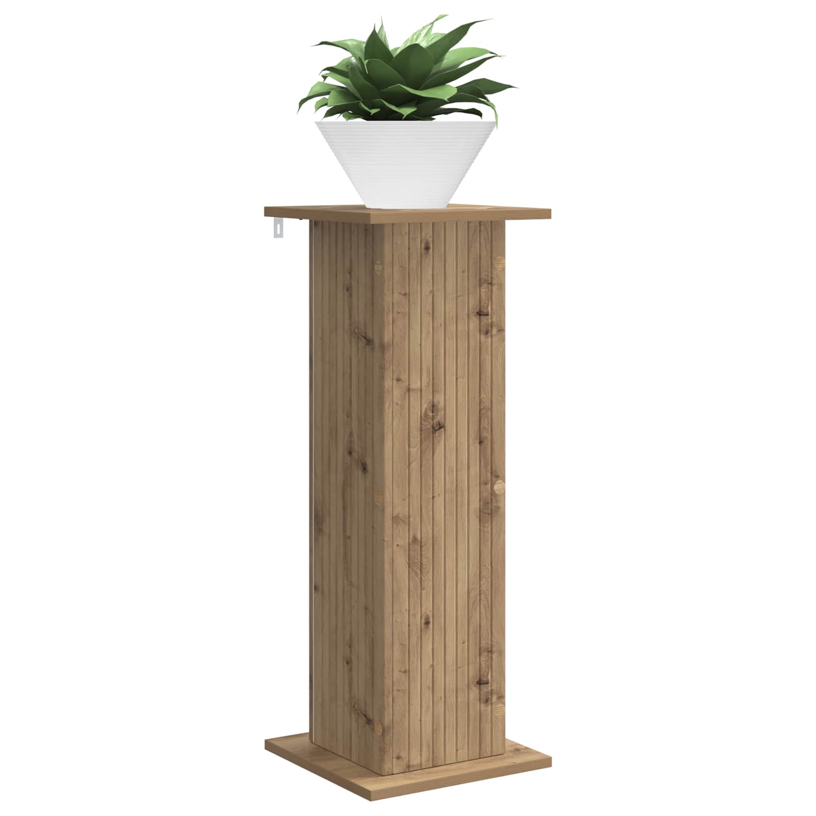 Növényállvány 2 pcs kézműves tölgy 30,5 x 30 x 80,5 cm