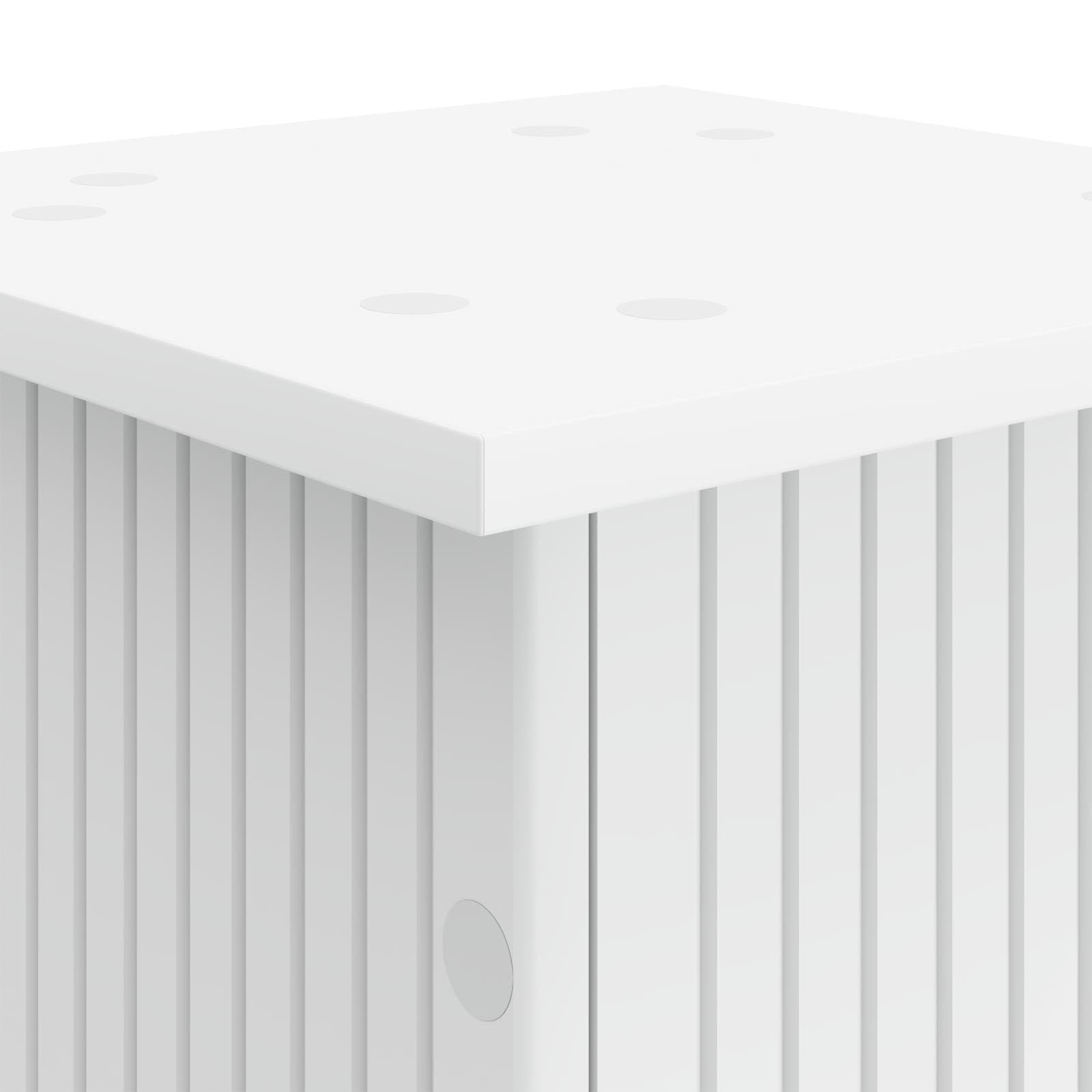 Növényállvány 2 pcs fehér 30,5 x 30 x 60,5 cm szerelt fa